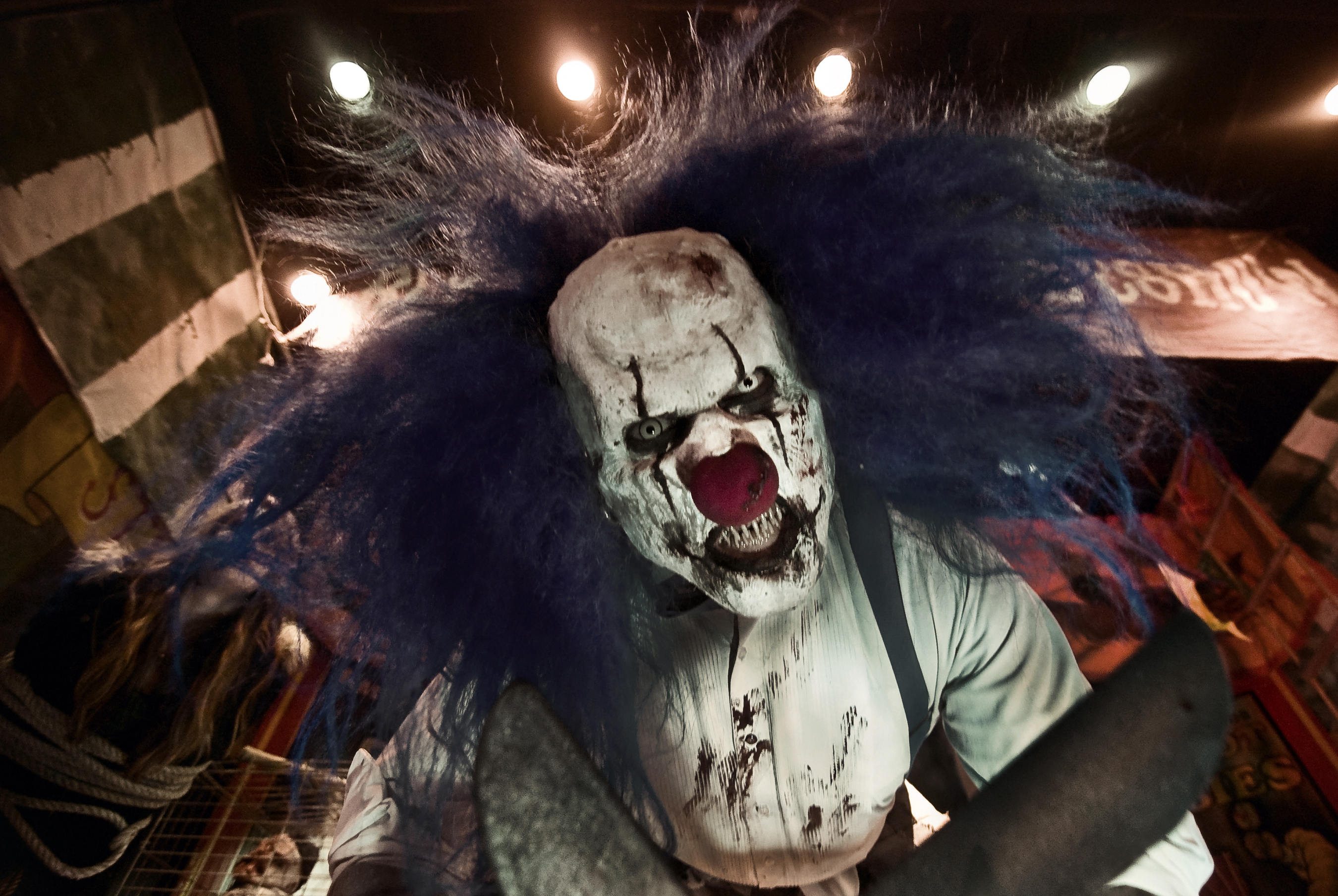 Clown Creepy Dark Halloween 2700x1808