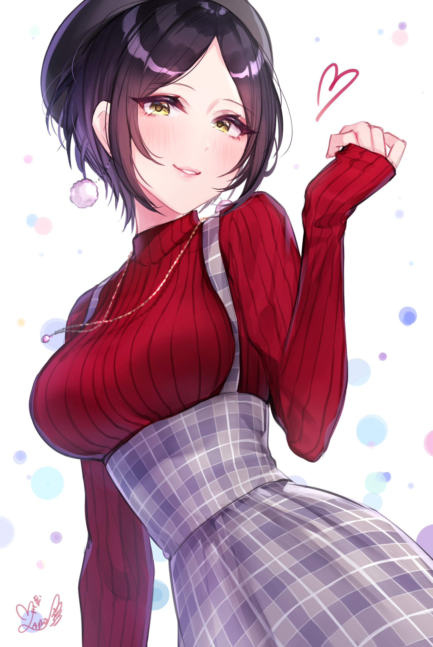 Hayami Kanade THE IDOLM STER Cinderella Girls THE IDOLM STER Anime Girls Anime Dark Hair Short Hair  1659x2480