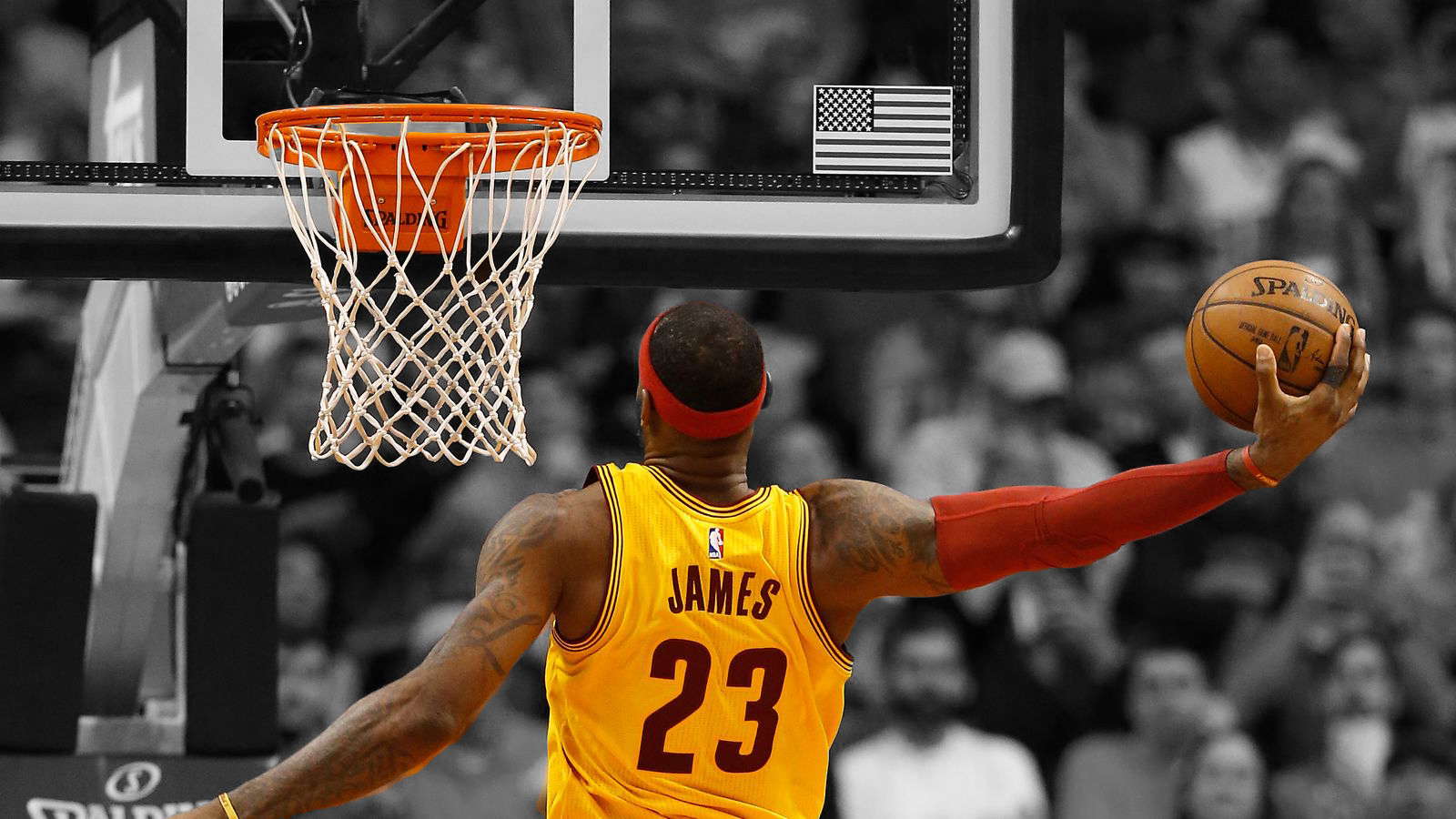 NBA Basketball Hoop LeBron James 1600x900