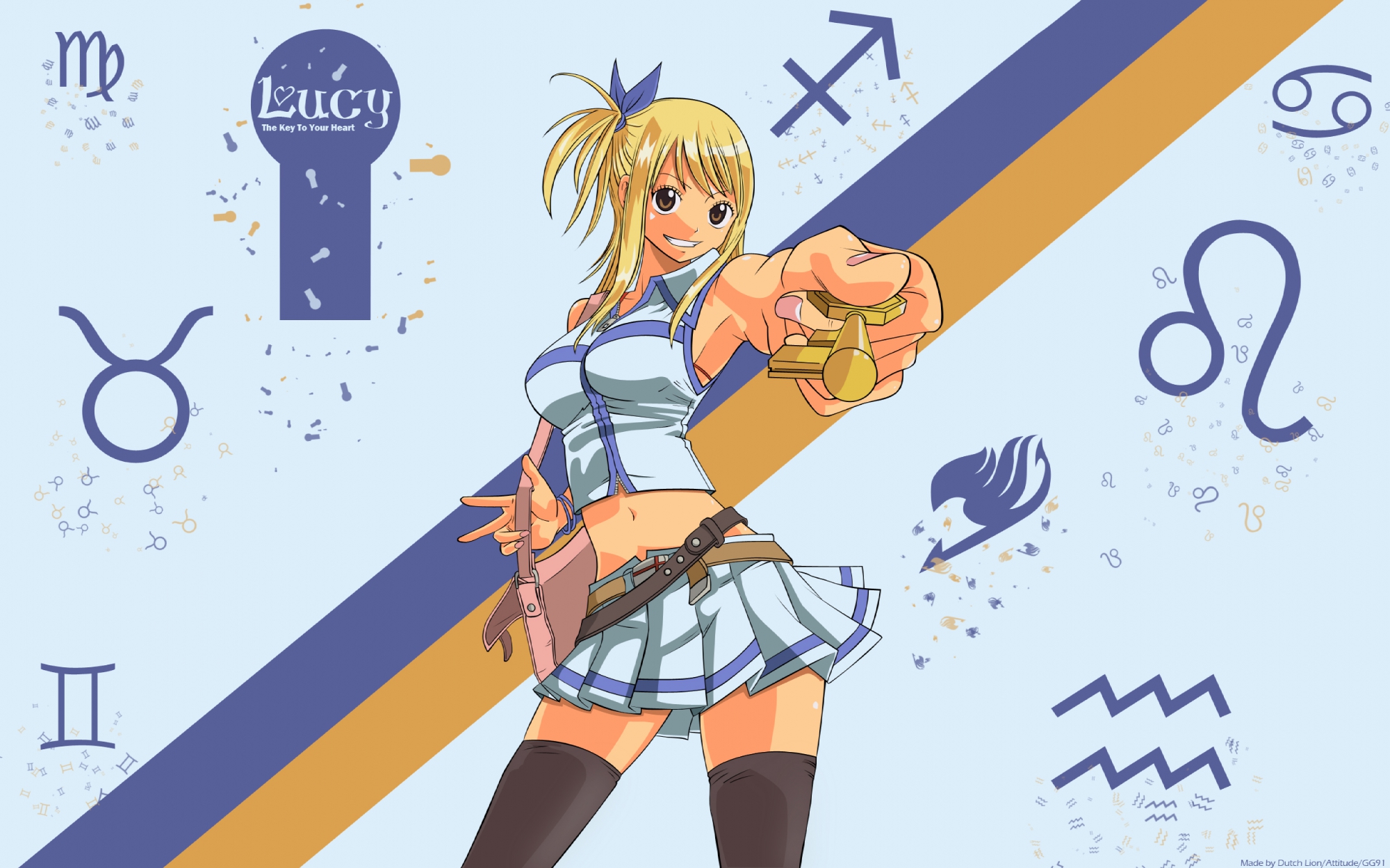 Fairy Tail Anime Lucy 2000x1250