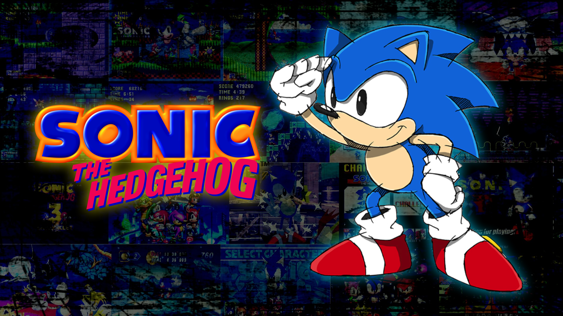 Sonic Video Game Art Video Game Characters Video Games Classic Games 1920x1080
