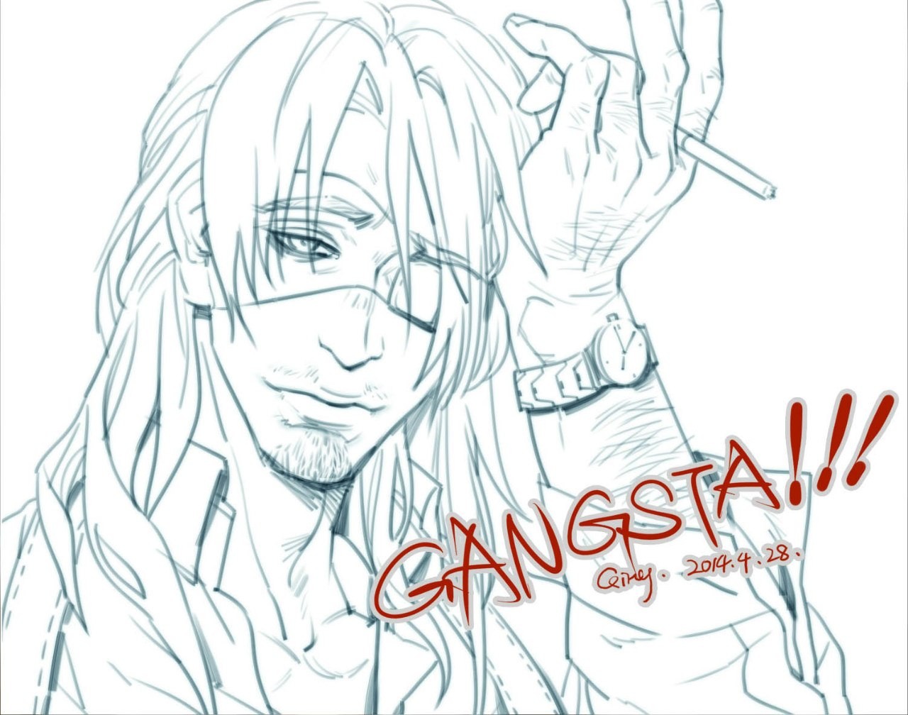 Manga Gangsta Arcangelo Worick 1280x1008