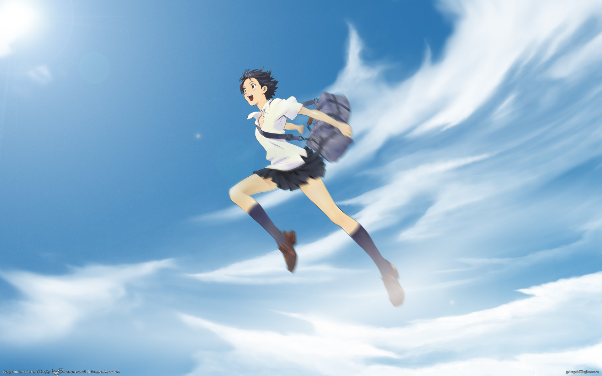 Anime The Girl Who Leapt Through Time 1920x1200