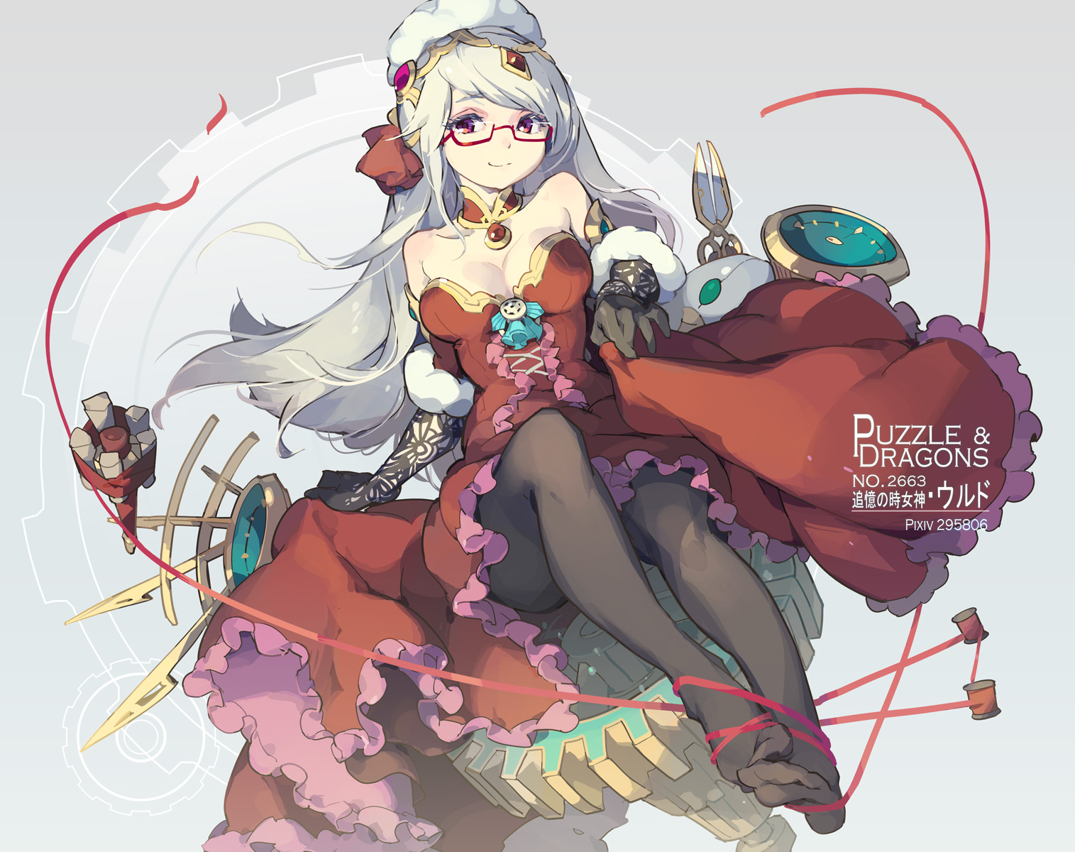 Anime Girls Puzzle Dragons 1515x1200