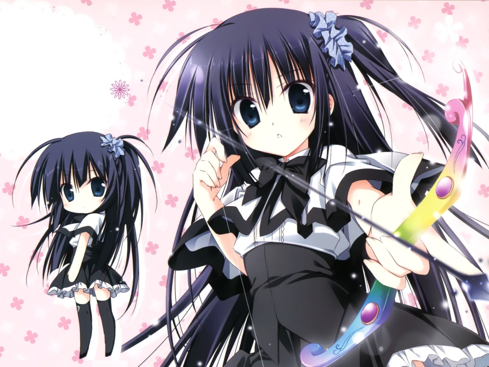 Manga Juuou Mujin No Fafnir Anime Anime Girls Blue Eyes 1600x1200