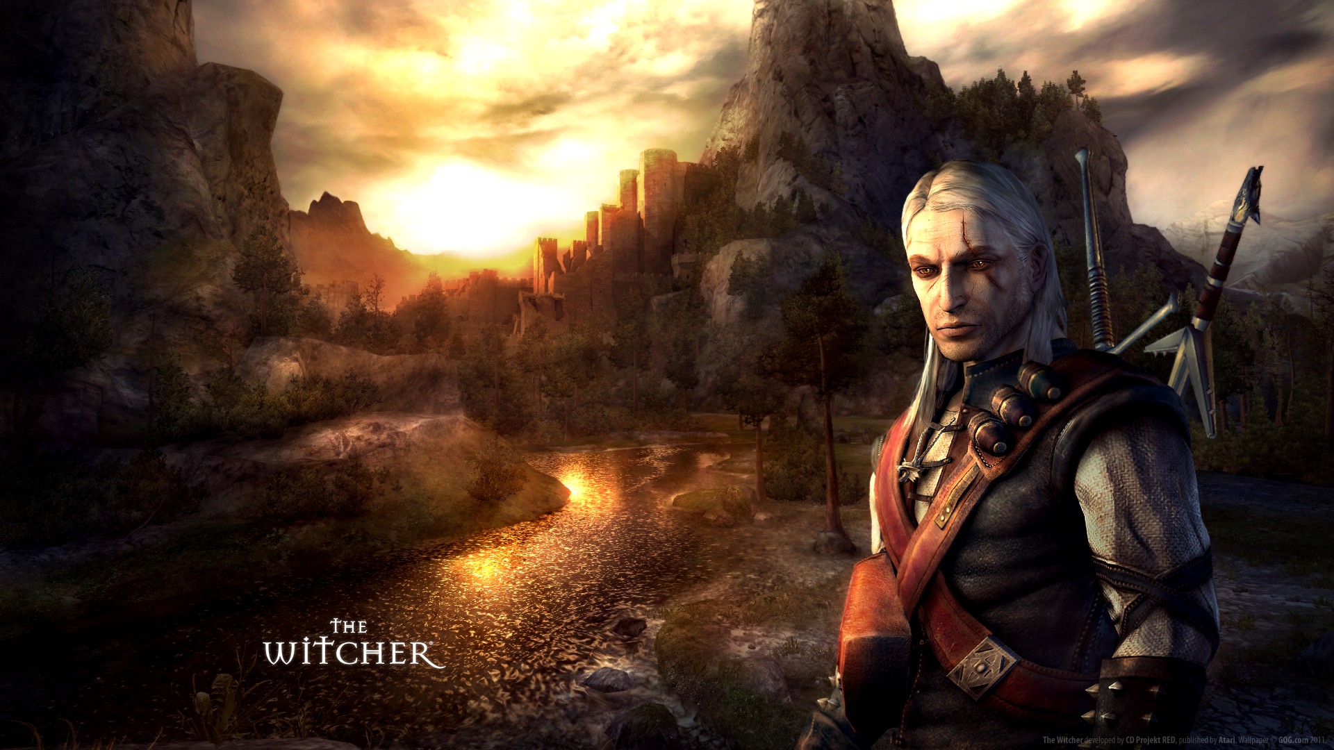 The Witcher Geralt Of Rivia Kaer Morhen Protagonist 1920x1080