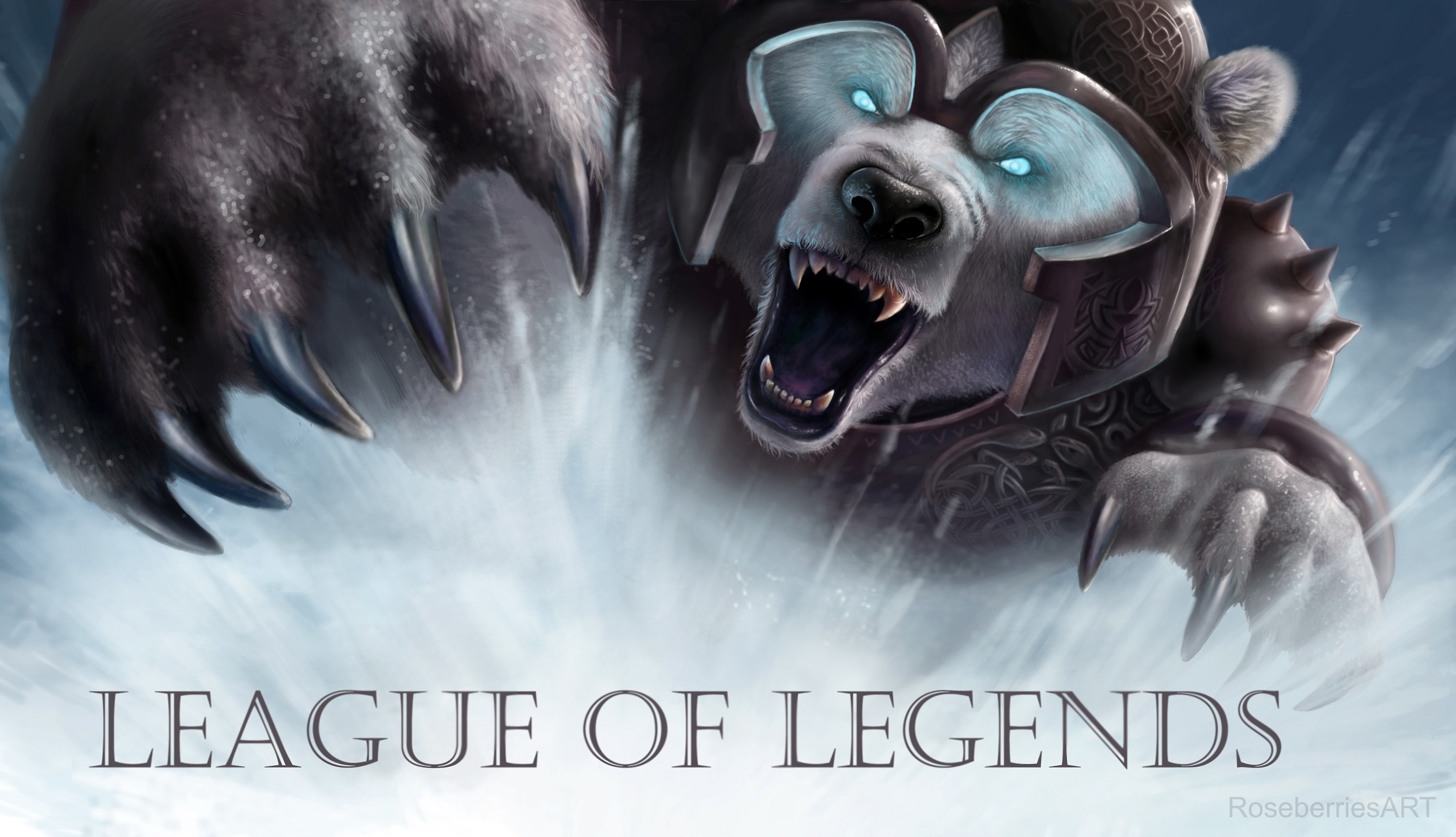 League Of Legends PC Gaming Volibear 3000x1725