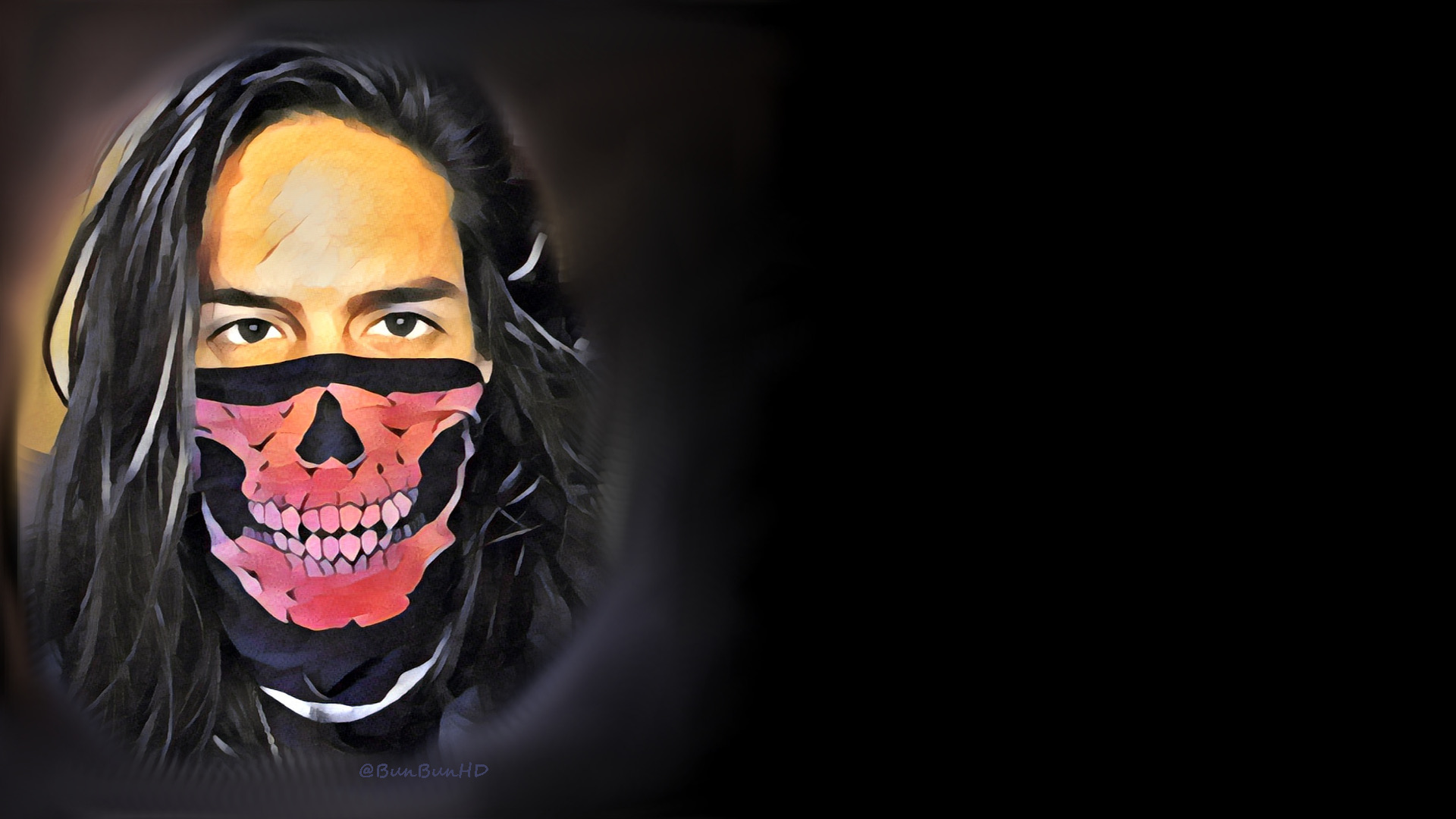 Skull Mask Twitch Gamers 1920x1080