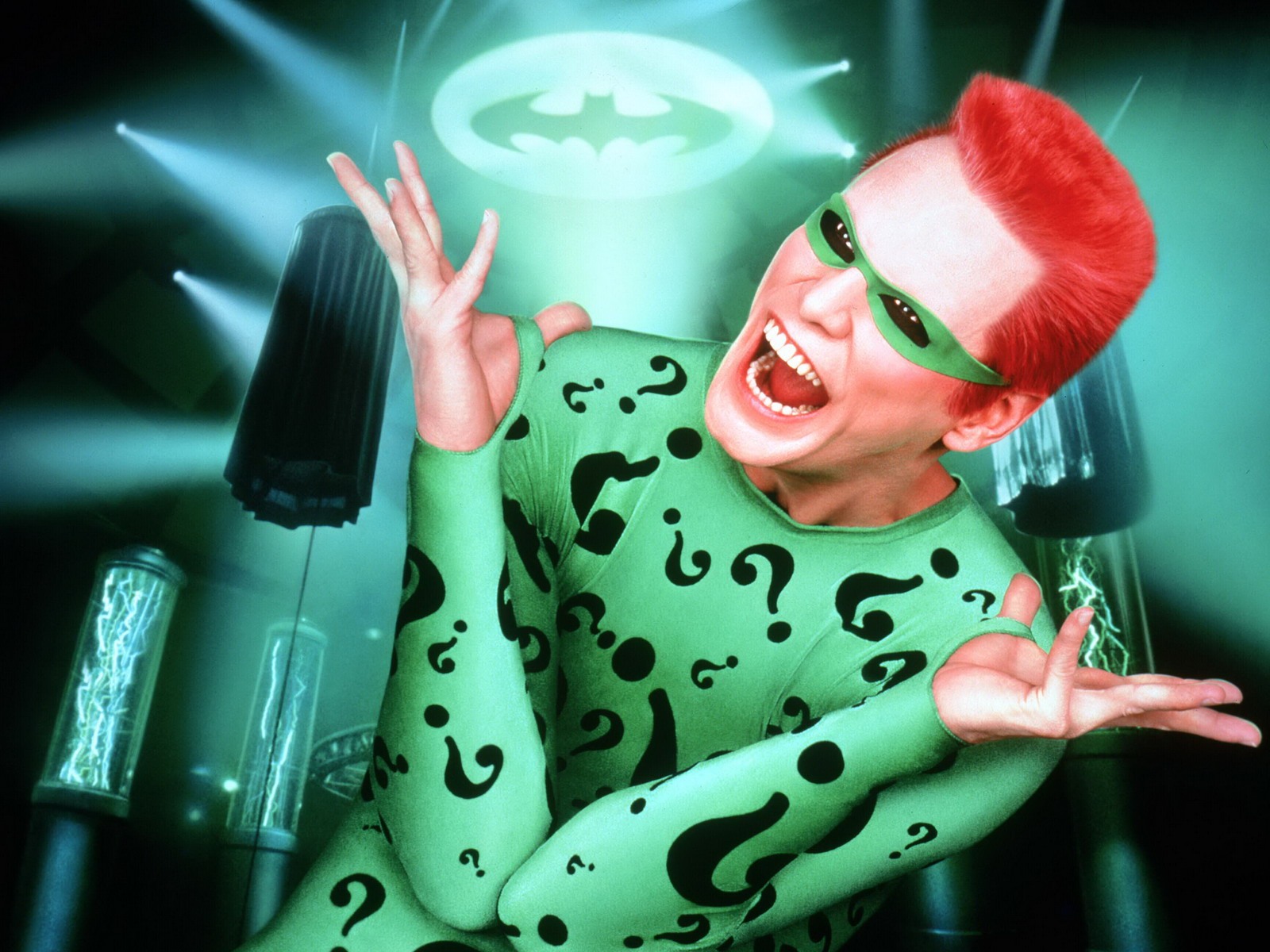 Jim Carrey Riddler DC Comics 1600x1200