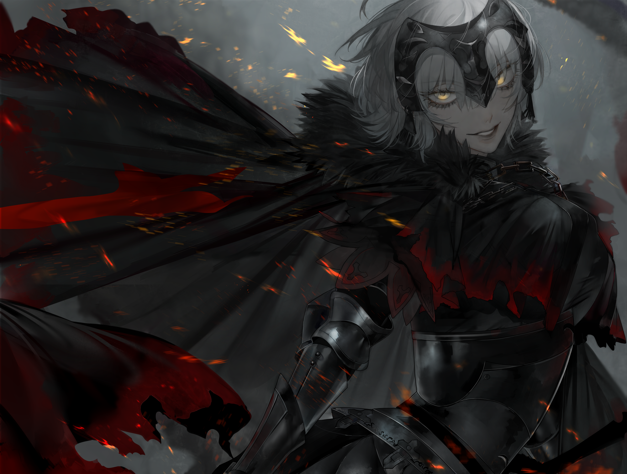 Jeanne Alter Fate Grand Order Avenger Fate Grand Order Fate Series Video Game Girls Yellow Eyes Wallpaper Resolution 00x1511 Id Wallha Com
