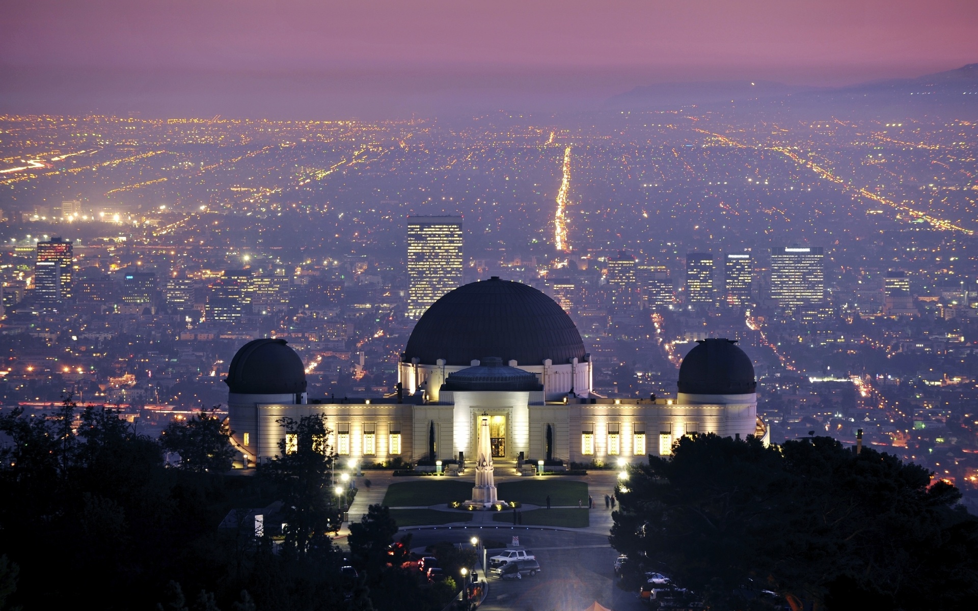 Griffith Observatory City 1920x1200