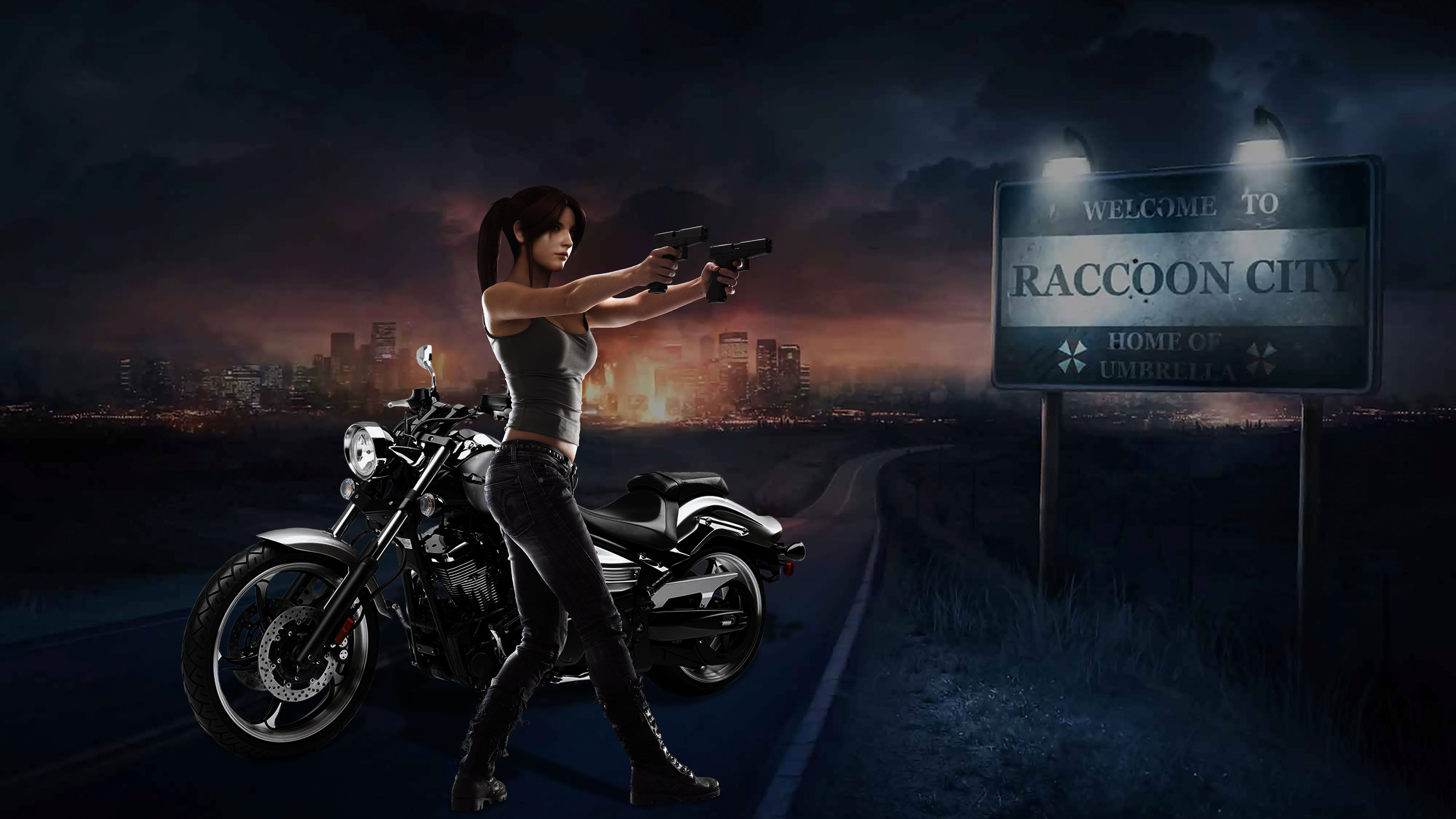 Video Game Resident Evil Operation Raccoon City 6639x3734