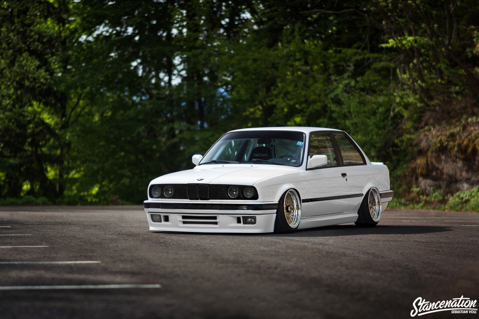 BMW BMW E30 StanceNation Camber Stance Car European Cars BBS BMW 3 Series 1680x1120