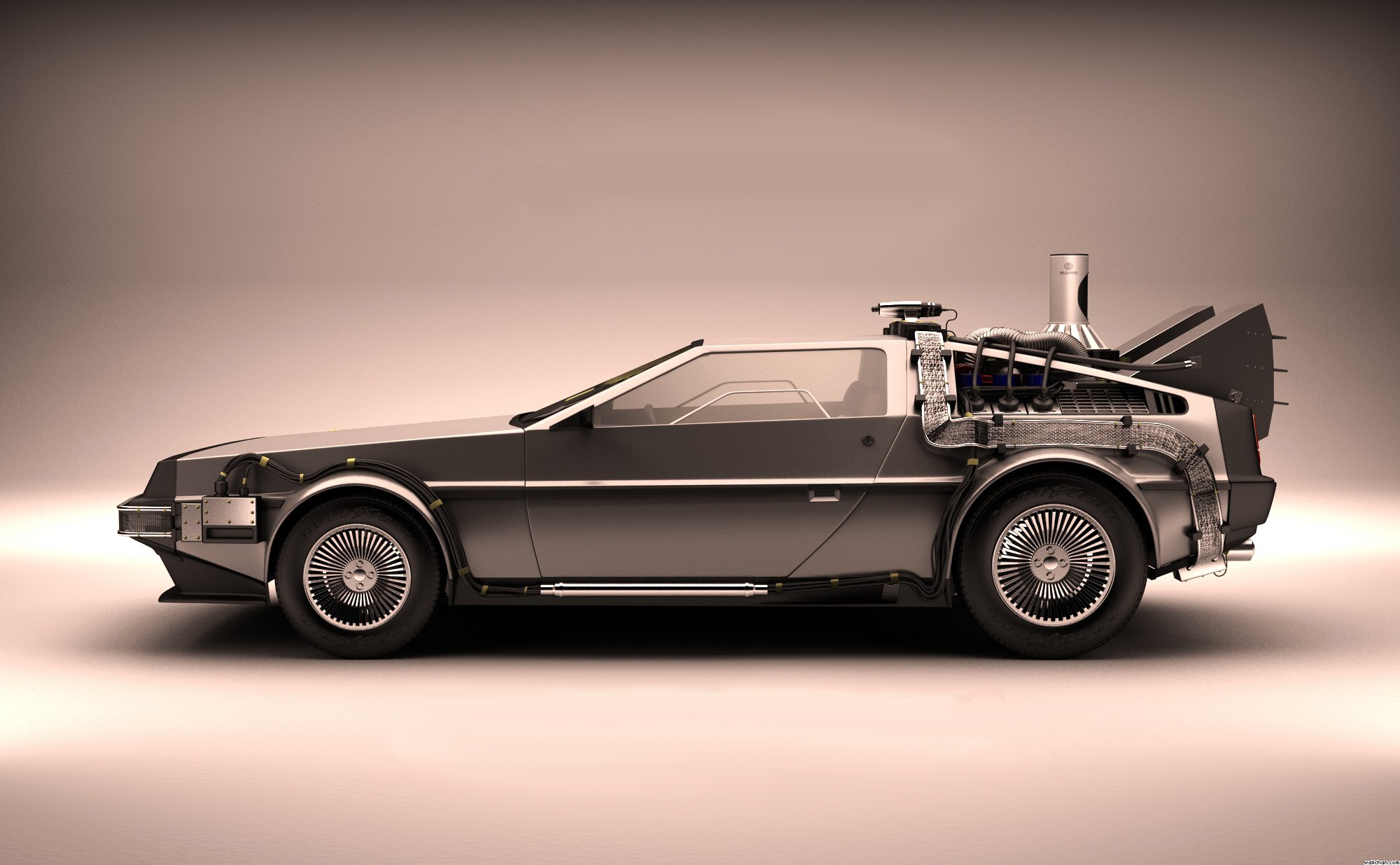DMC DeLorean Back To The Future The Time Machine Car 2000x1236