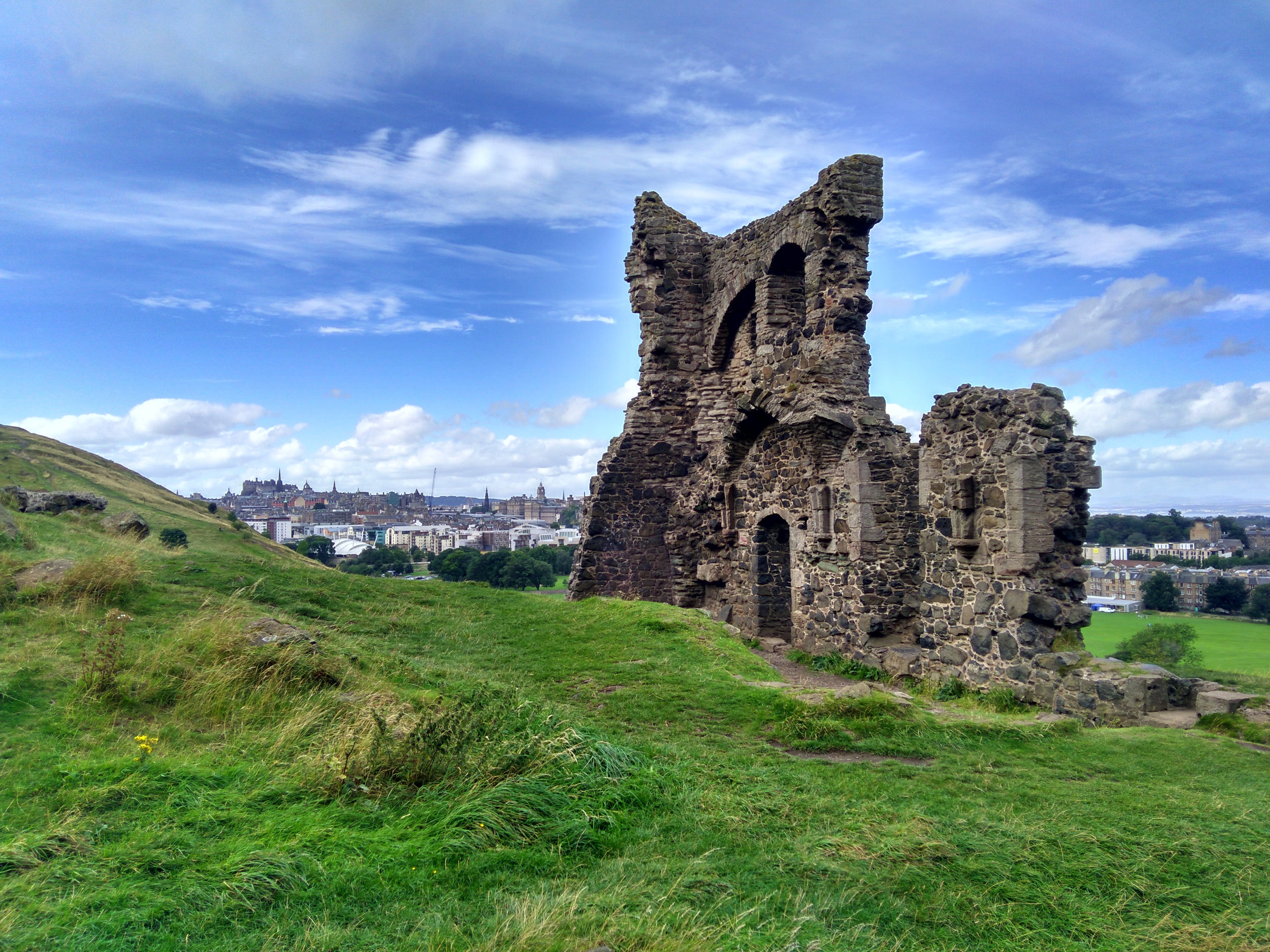 Edinburgh Ruins Outdoors Grass 4160x3120