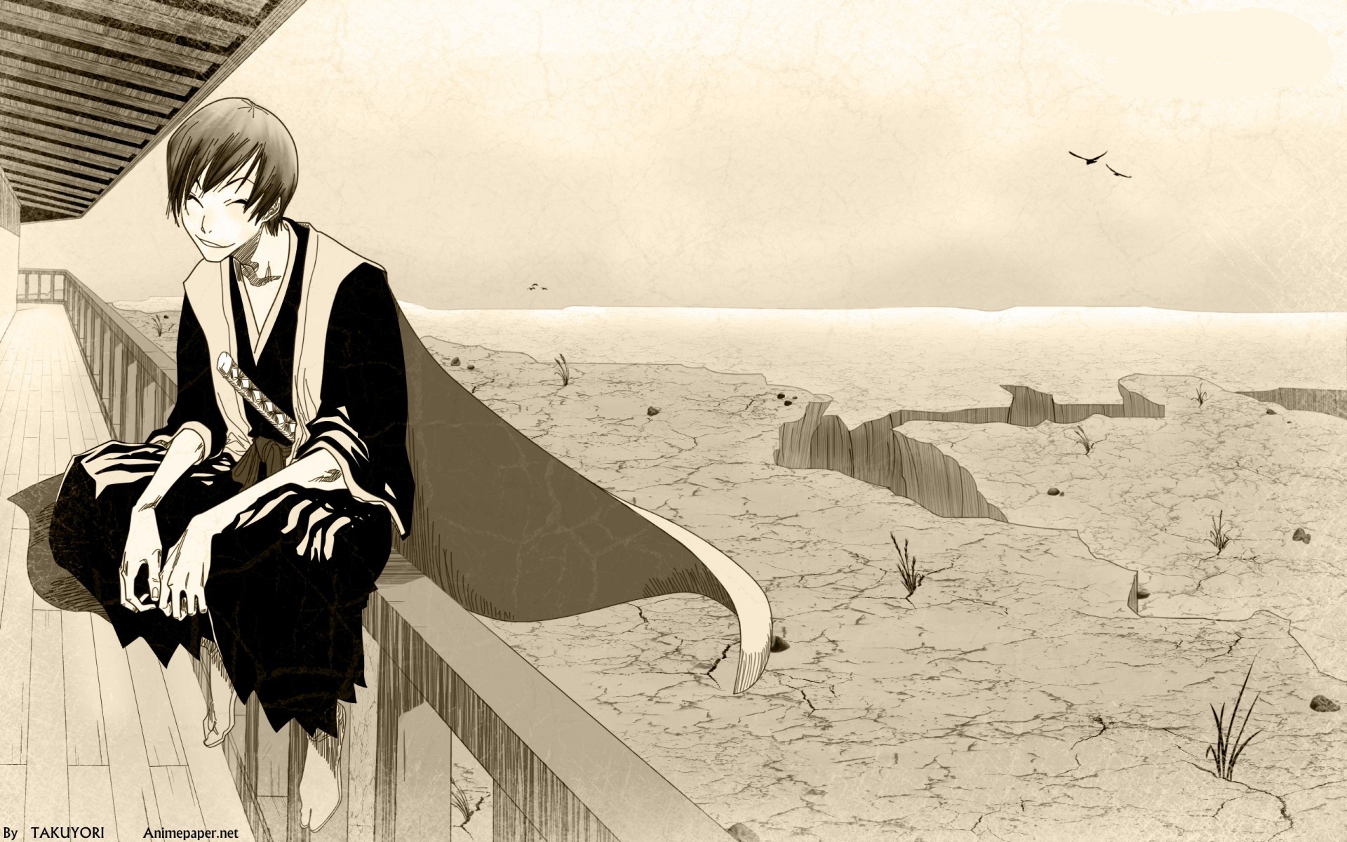 Bleach Ichimaru Gin Anime Anime Boys 1920x1200