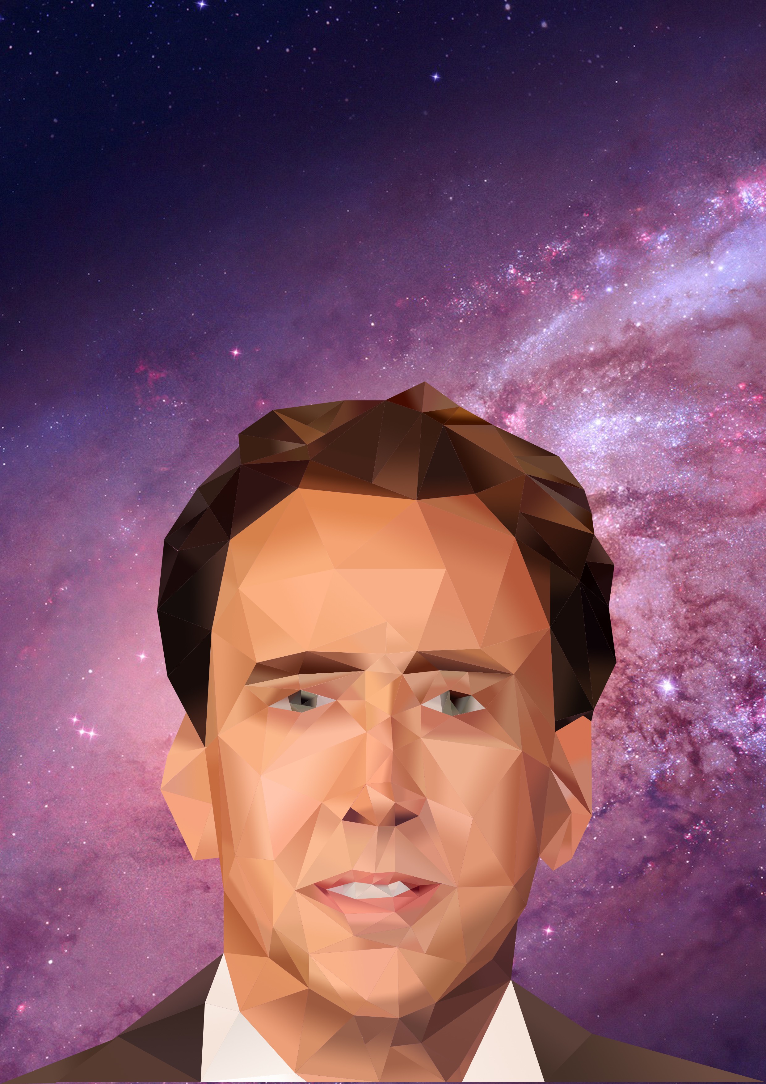 Nicolas Cage Space Men Photoshop Photoshop Face Triangle 2480x3508