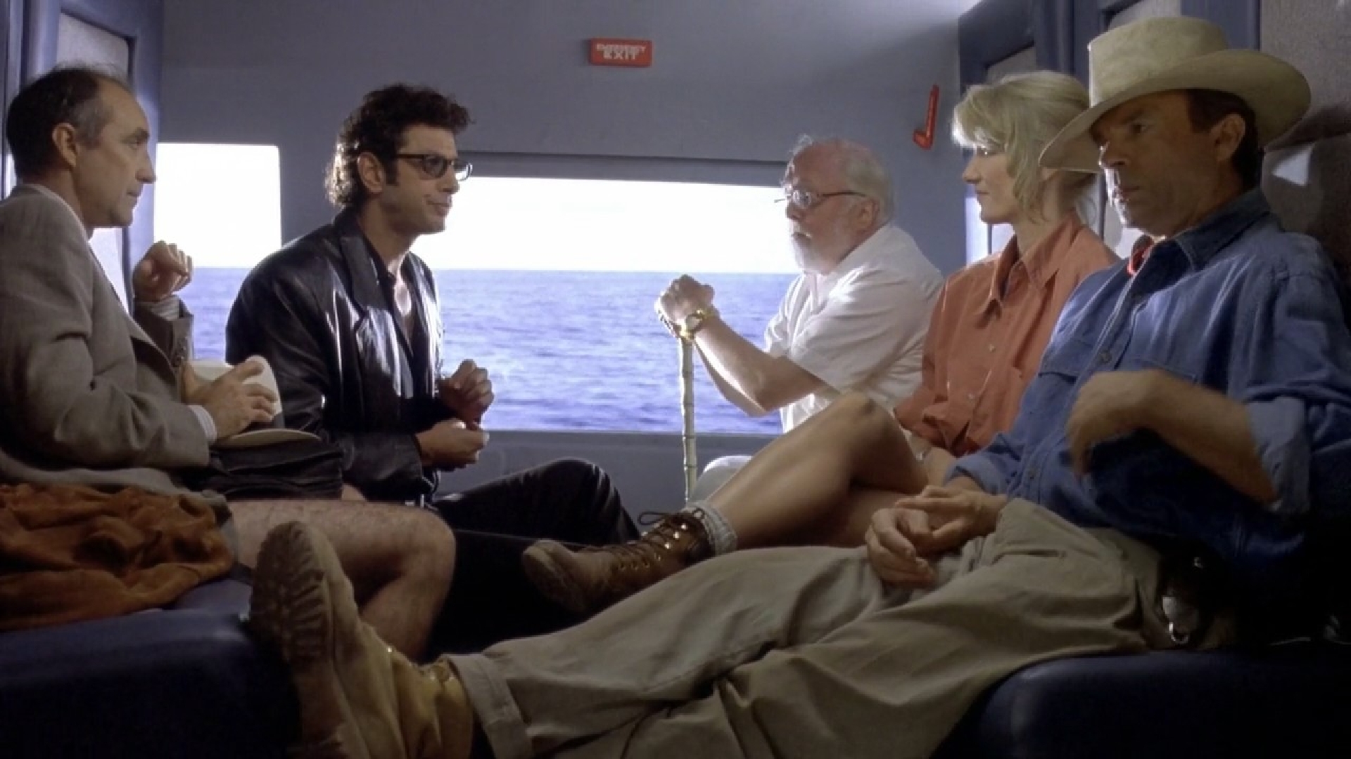 Ian Malcolm John Hammond Ellie Sattler Alan Grant Jeff Goldblum Laura Dern Sam Neill 1920x1080