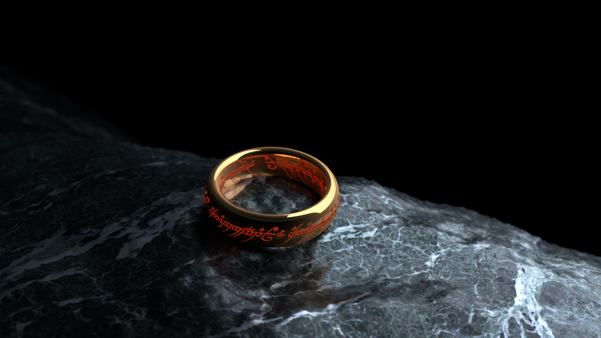 The Lord Of The Rings Rings Game Art The One Ring 1920x1080