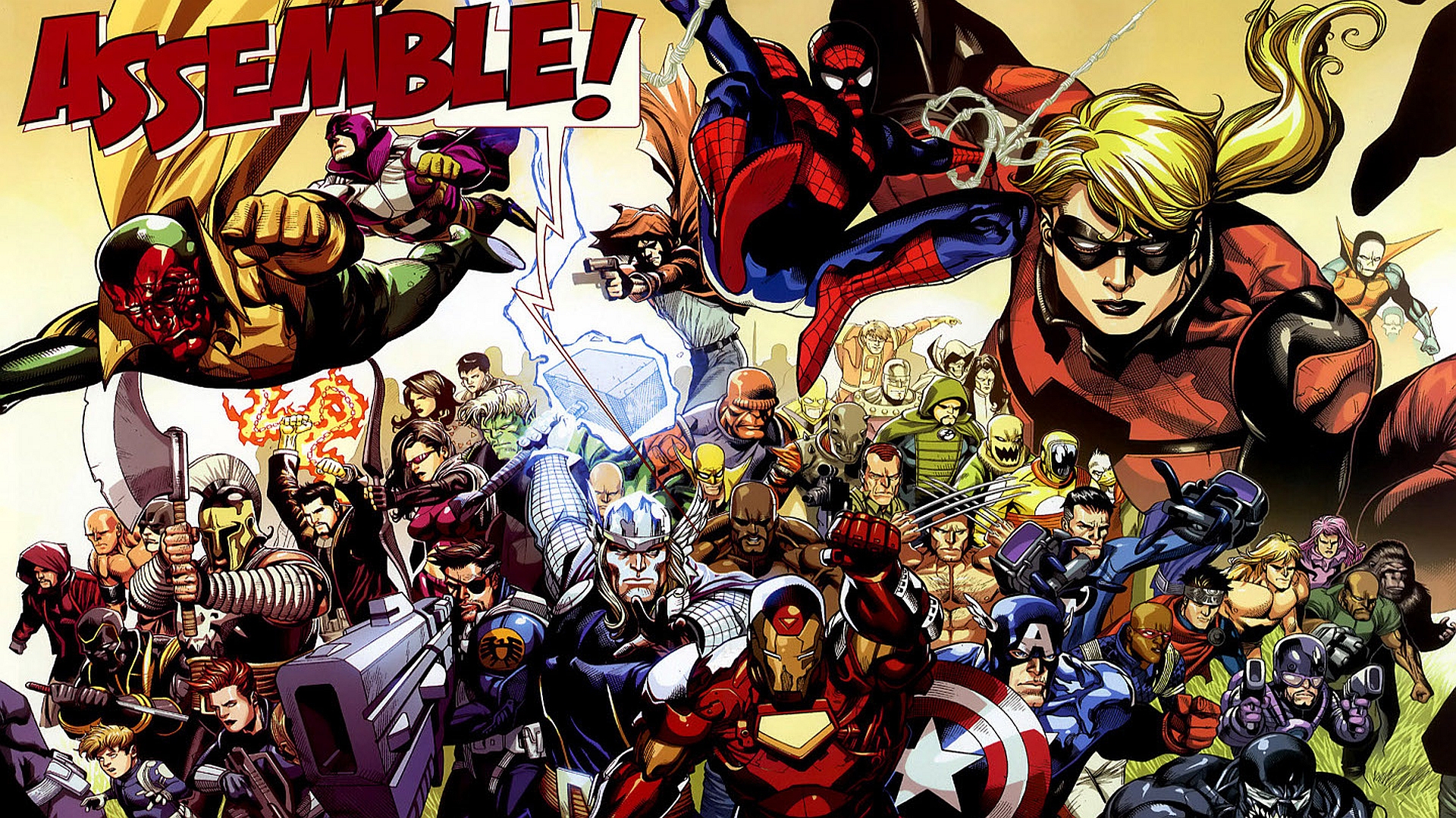 Comics Secret Invasion 1920x1080