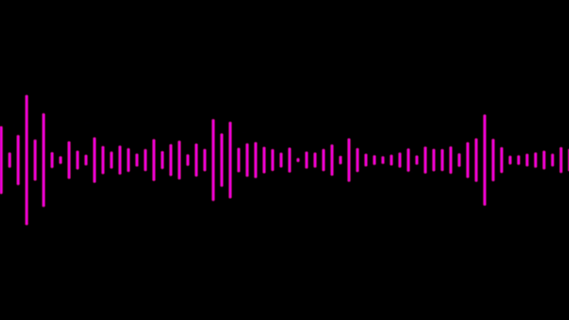 Black Background Simple Minimalism Digital Art Simple Background Purple Lines Music Sound Sound Wave 1920x1080