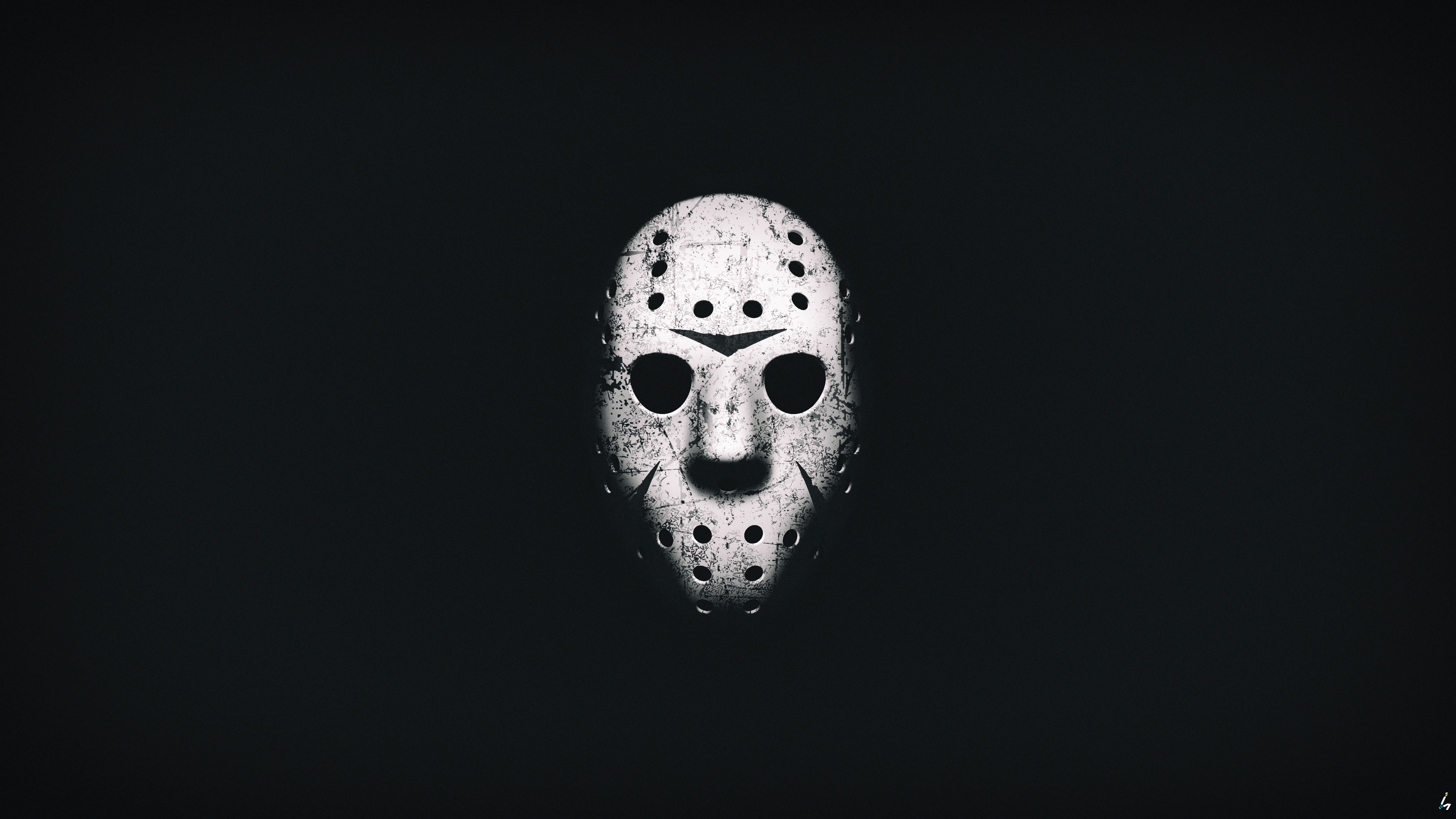 Jason Voorhees Friday The 13th Friday The 13th Game Horror Fan Art Digital Art Photoshop Mask Simple 3840x2160