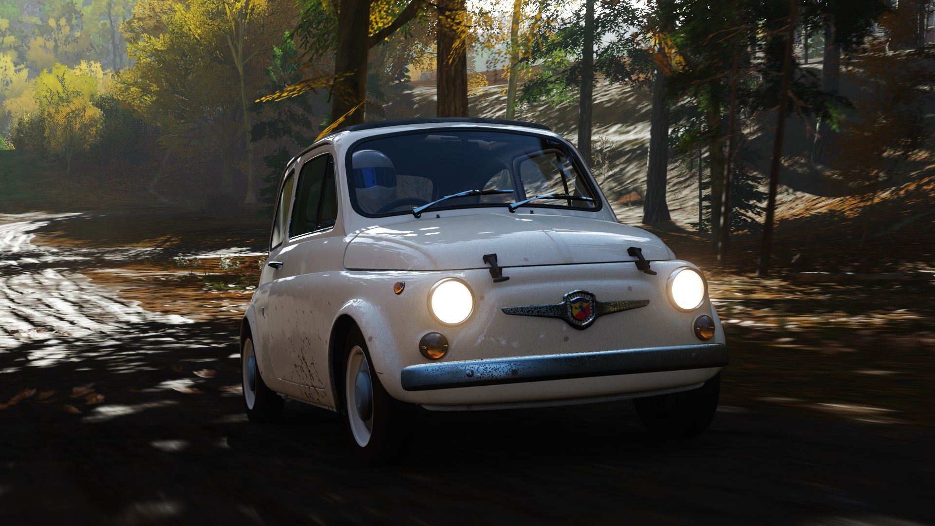 Forza Car Video Games Screen Shot Fiat 500 FiAT Fiat 500 Abarth 1920x1080