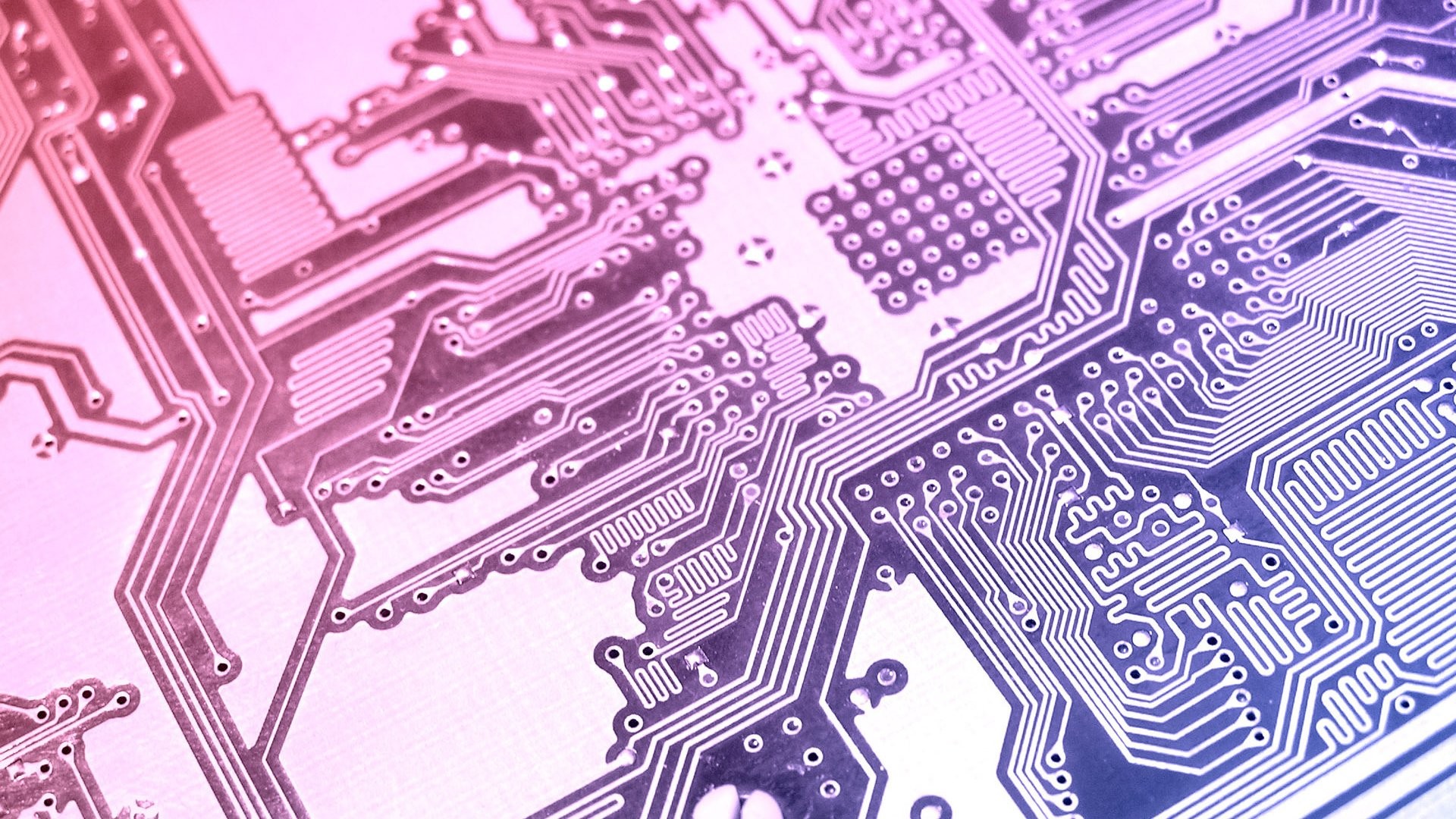 Technology CPU PCB Circuitry Photo Manipulation 1920x1080