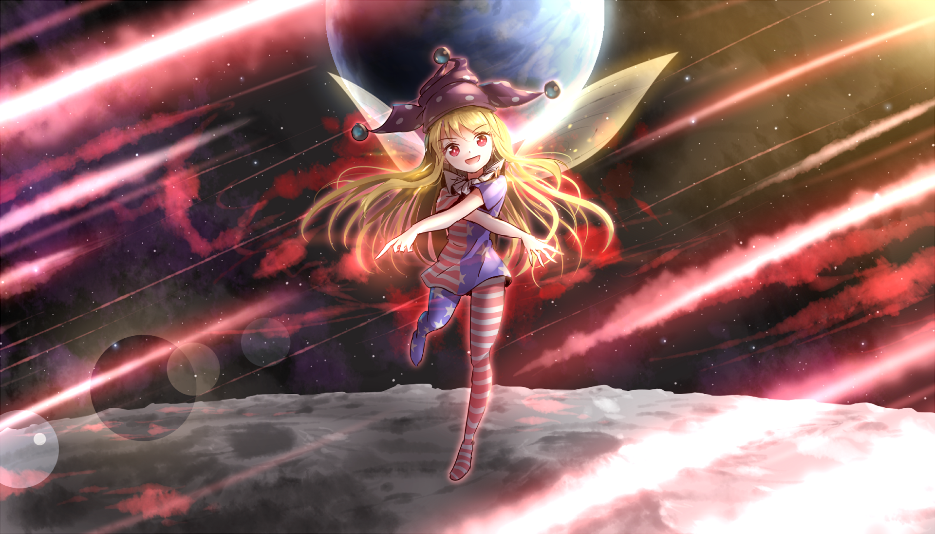 Clownpiece Touhou 1920x1096