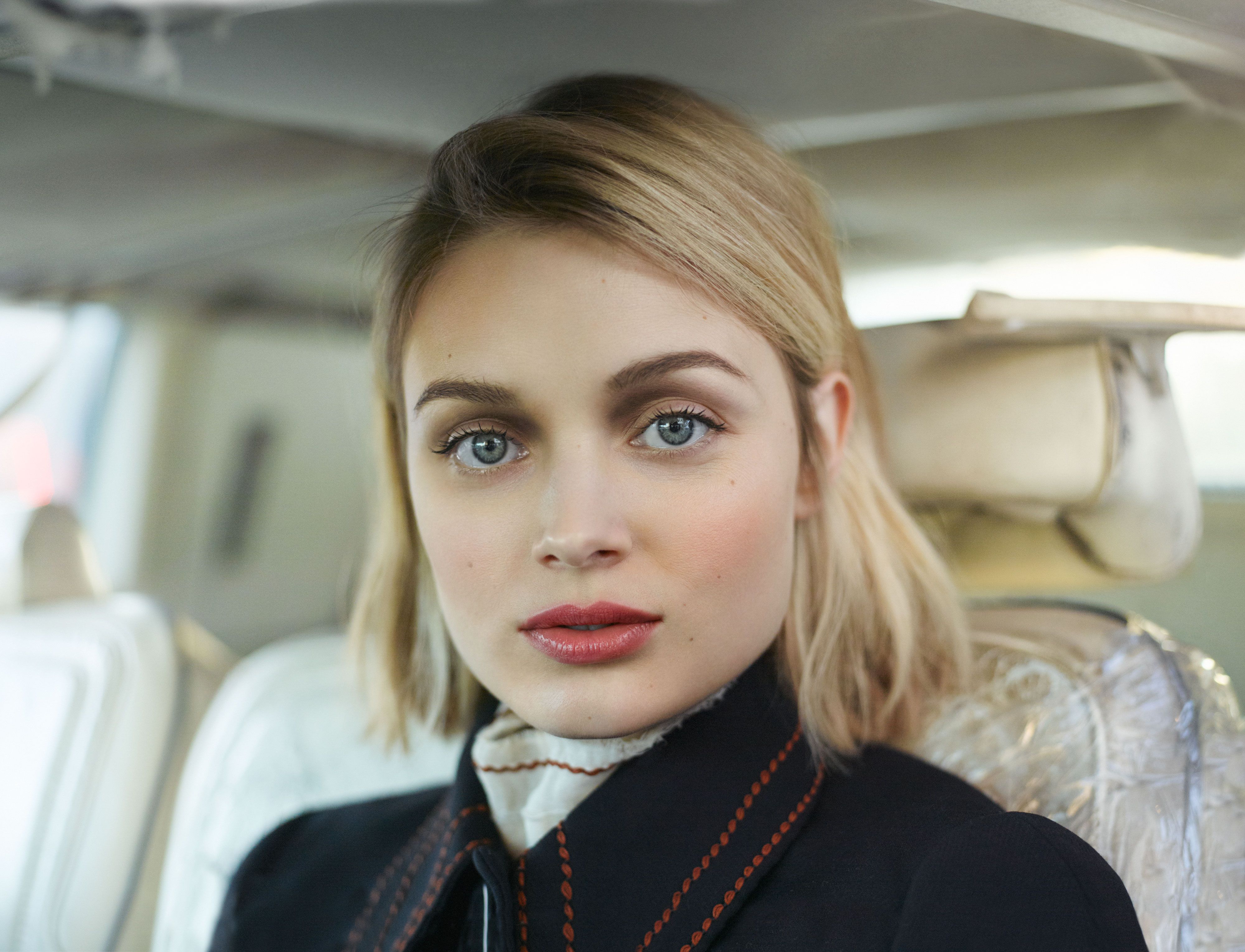 Bella Heathcote Blue Eyes Blonde Looking At Viewer Women 4000x3060