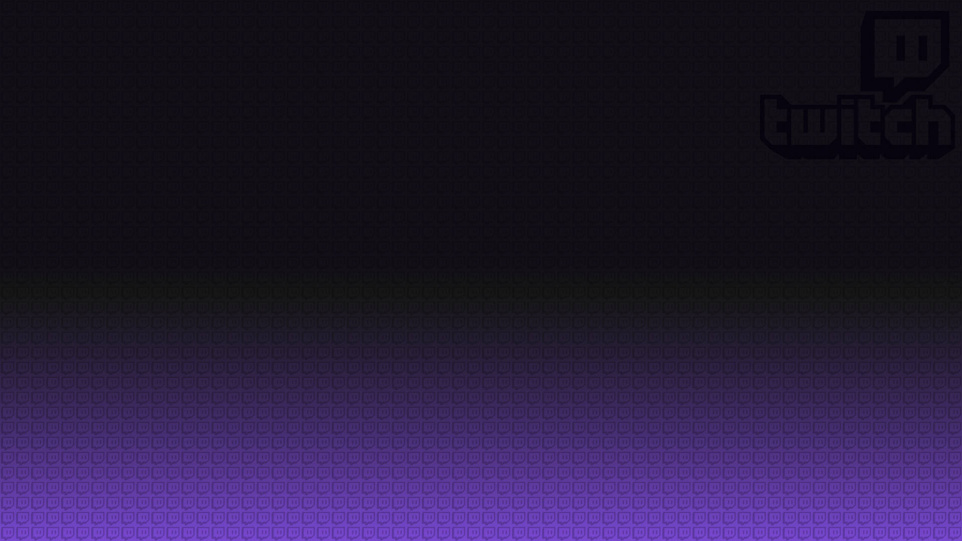 Twitch Video Games Texture Minimalism Black Purple 1920x1080