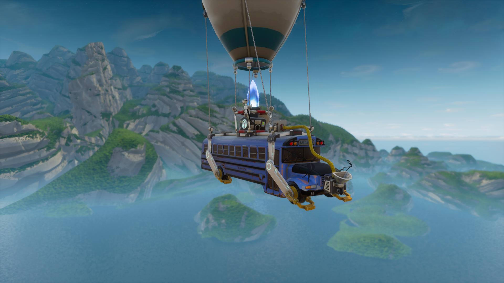 Fortnite Battle Royale Screen Shot Vehicle PC Gaming 1920x1080