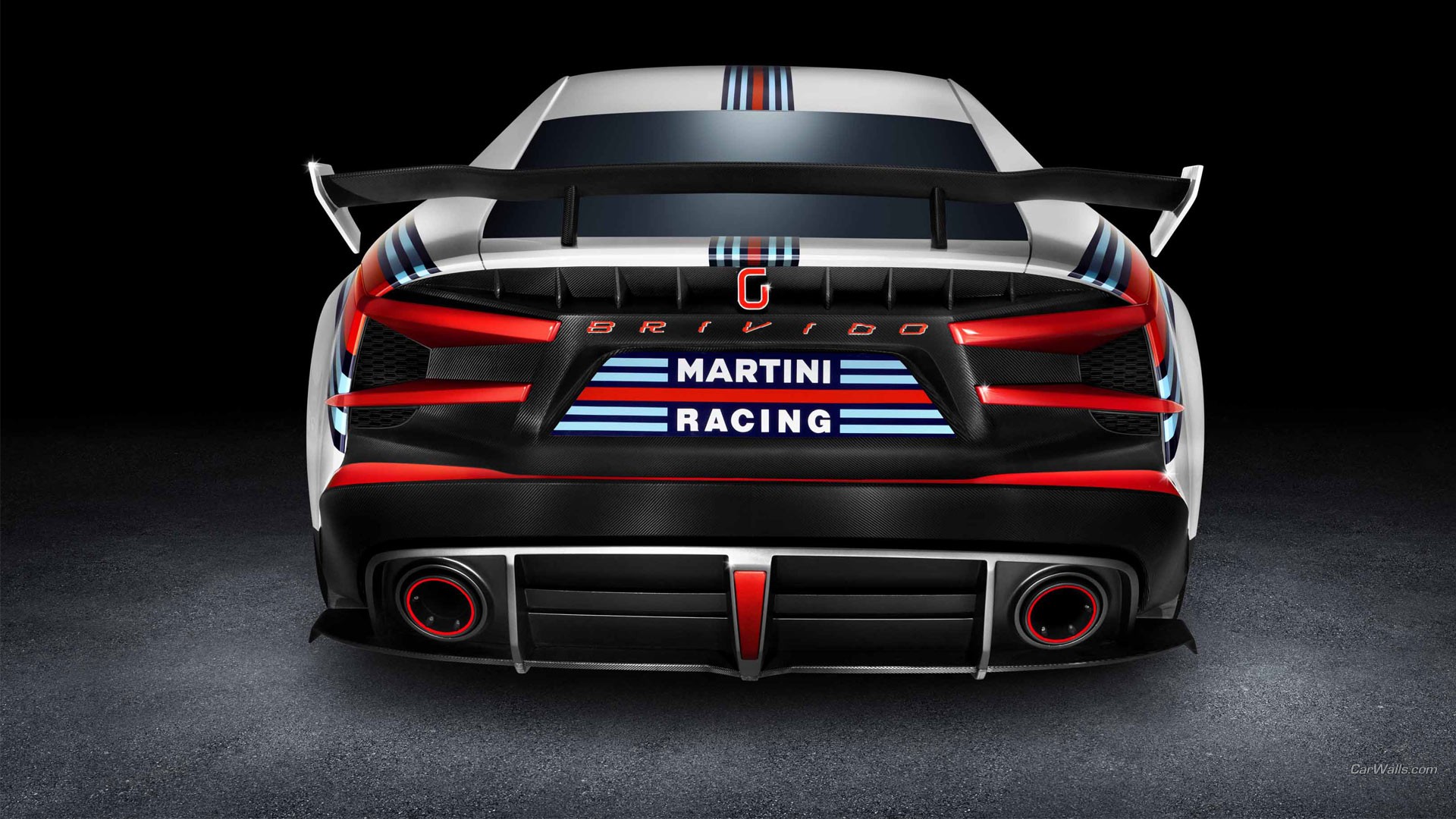 Italdesign Brivido Martini Racing Supercars Car Vehicle 1920x1080