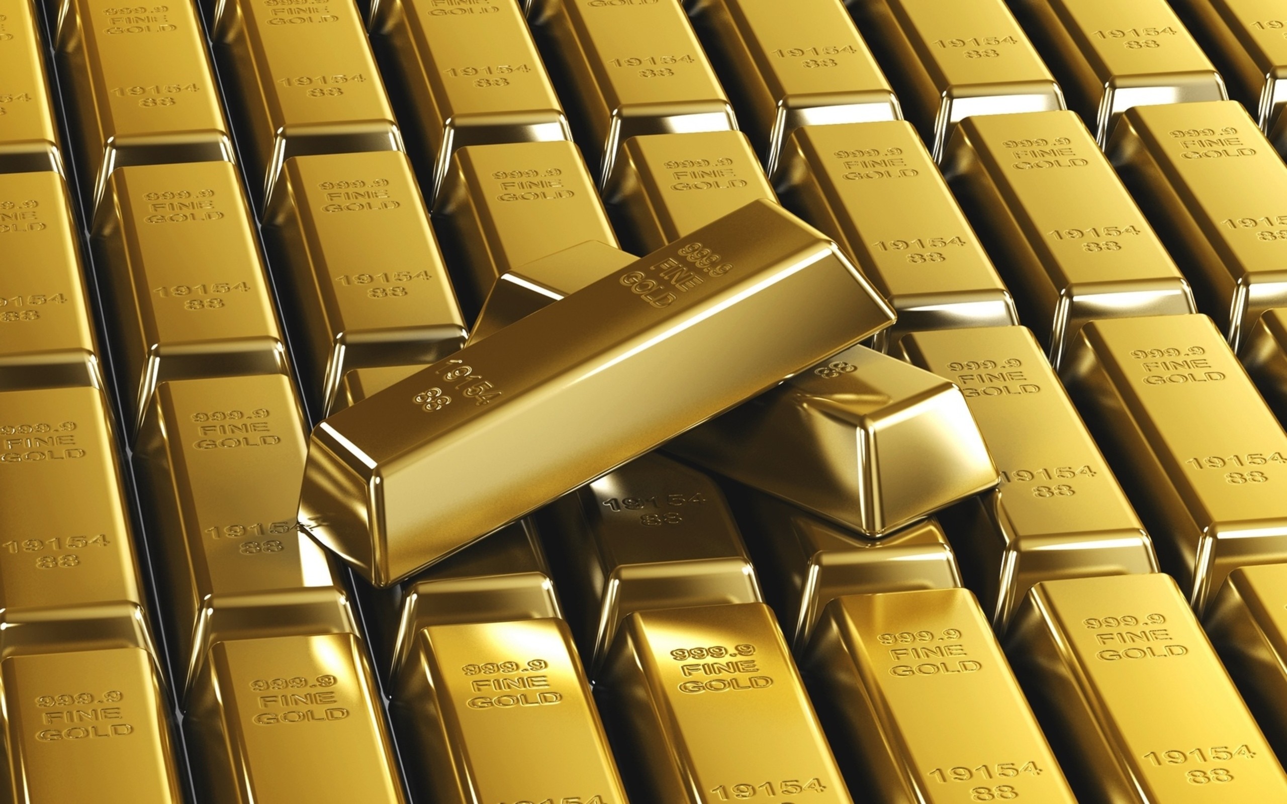Bars Gold Macro 2560x1600