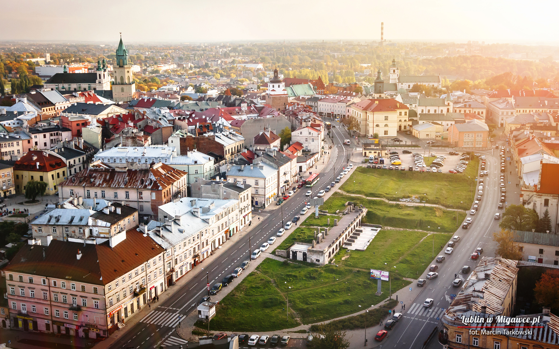 Lublin Poland Polish Cityscape Tourism Tourist Europe 1920x1200