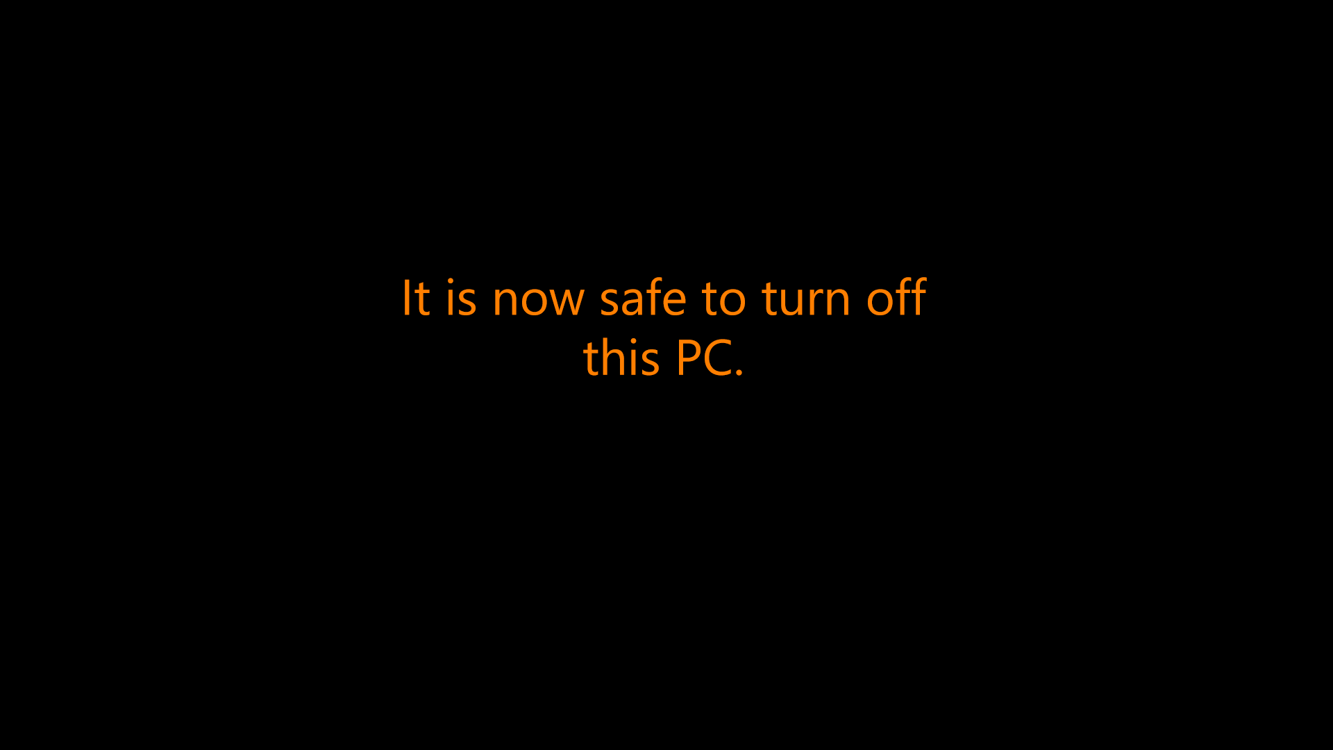 Minimalism Black Background Text Nostalgia Orange Black Windows 95 1920x1080