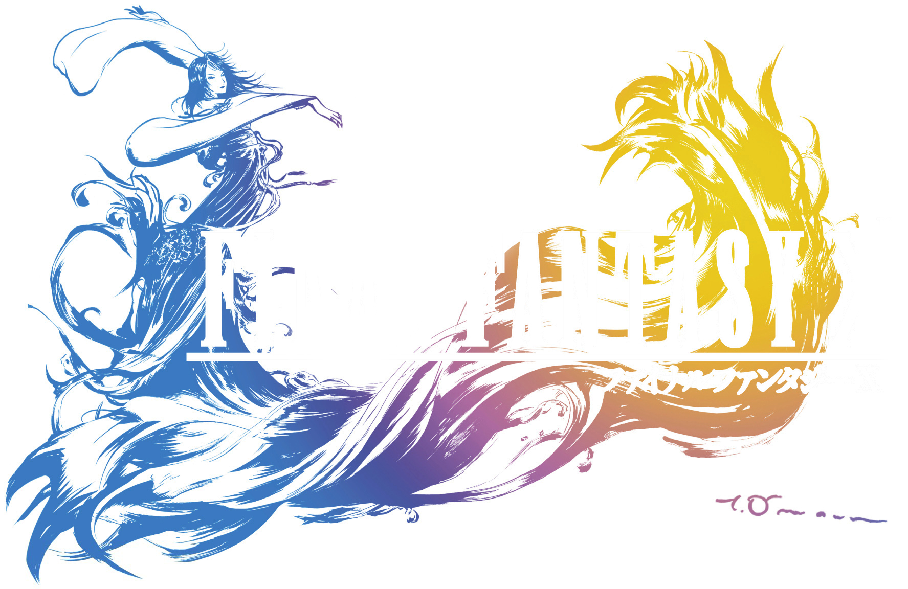 Final Fantasy X Yuna Final Fantasy Logo 1775x1152