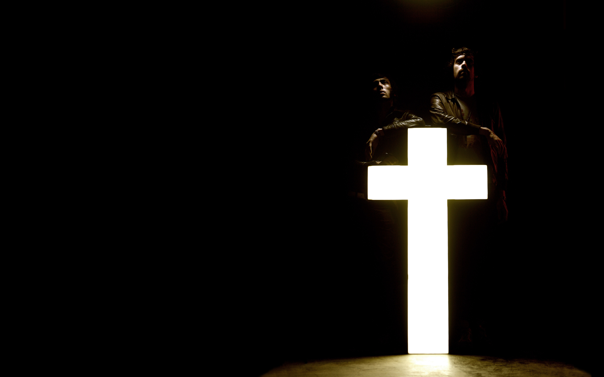 Justice Music Cross Dark Men Crucifix 1920x1200