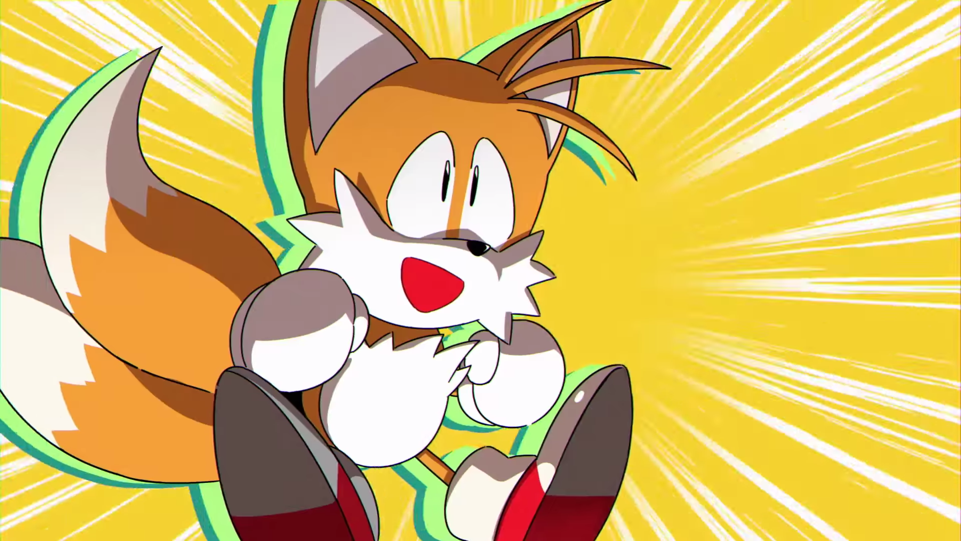 Sonic Sonic Mania Tails Character 1920x1080