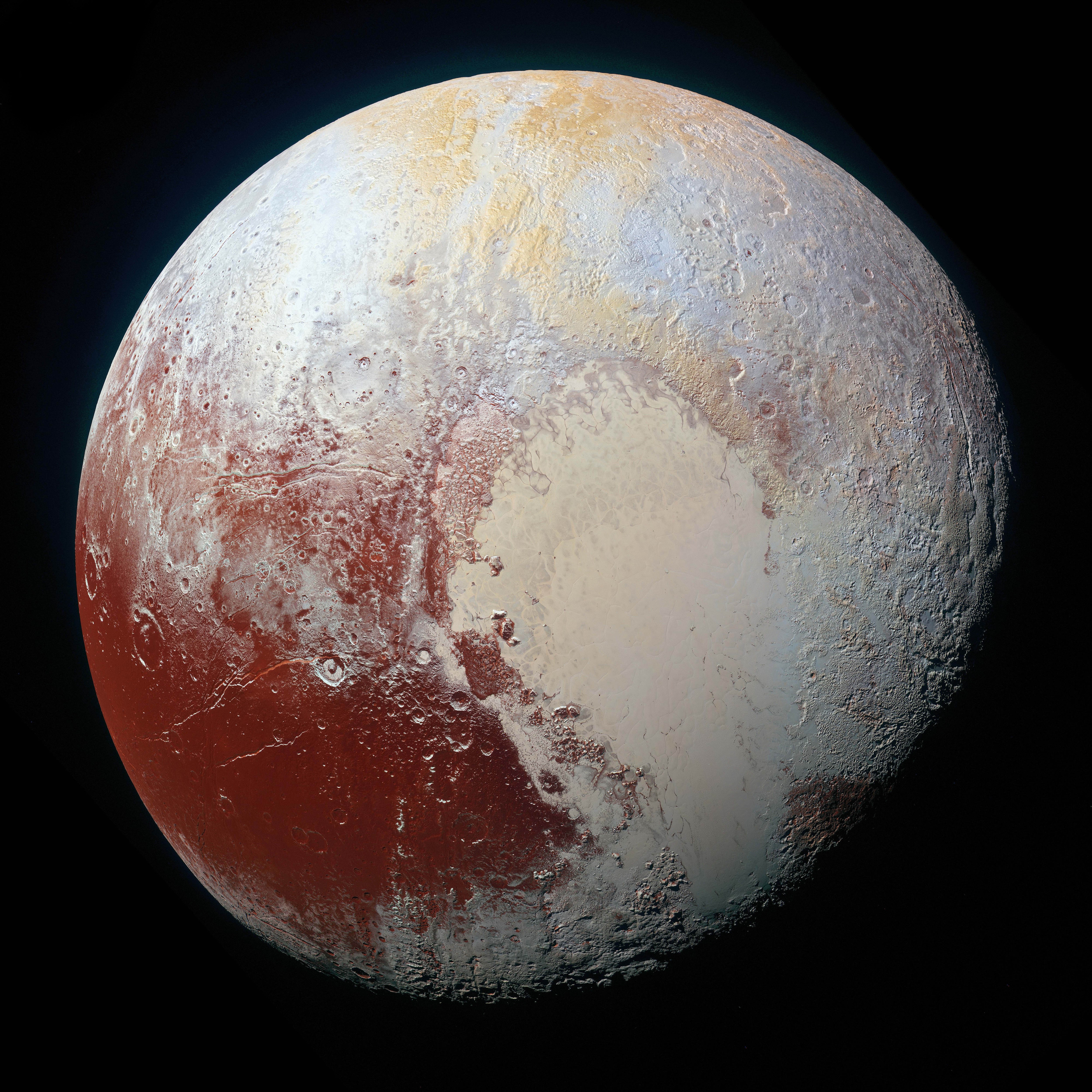 Pluto Space Space Art Solar System 5000x5000