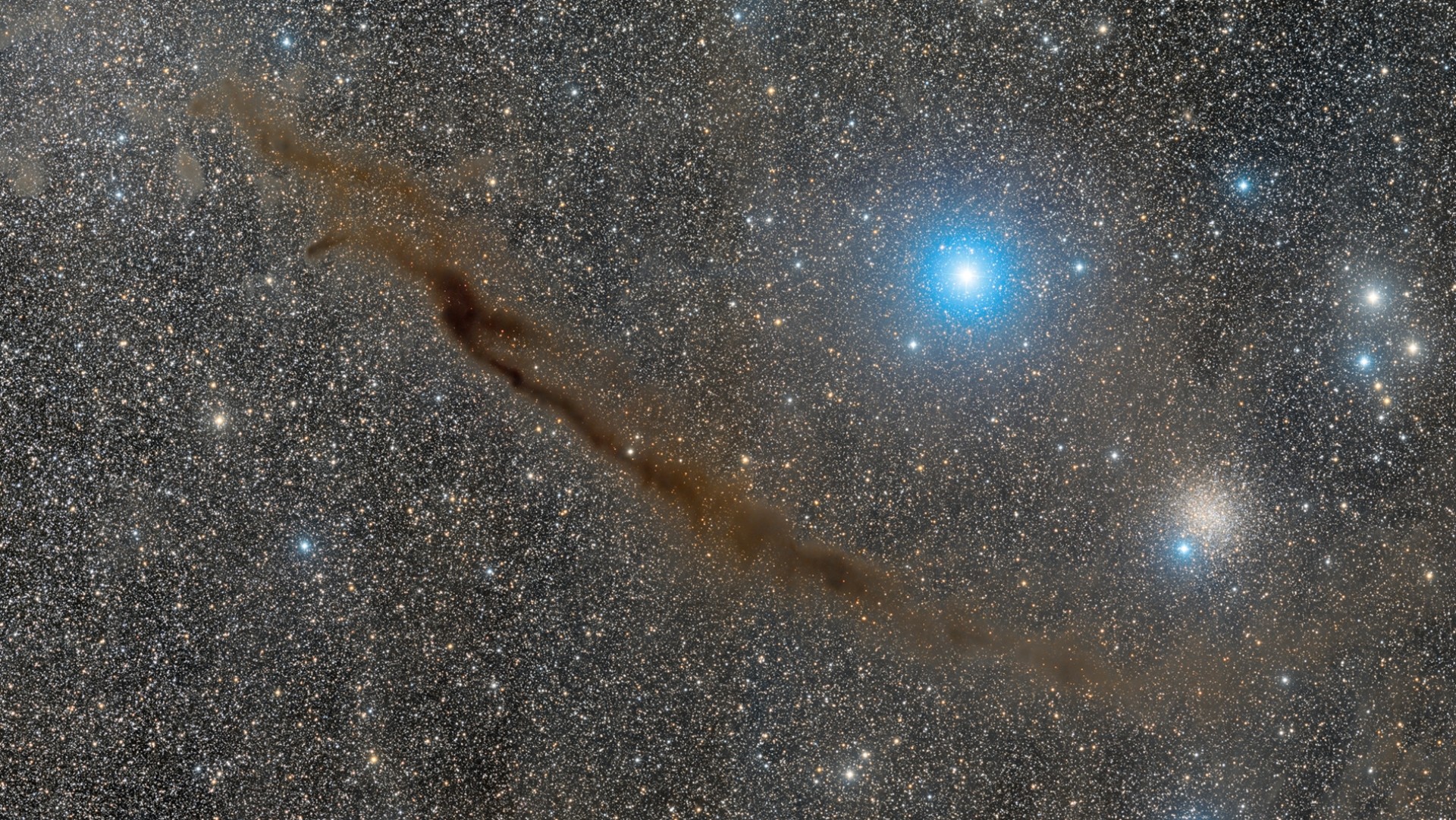 Space NASA Dust Cloud Stars 1920x1081