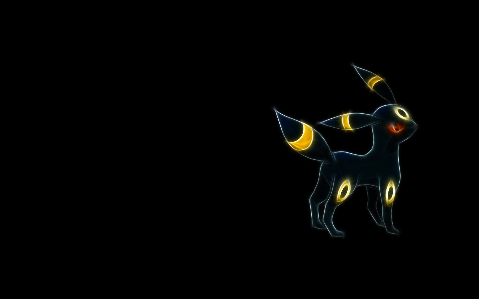 Umbreon Pokemon Dark Pokemon Eeveelutions 1920x1200