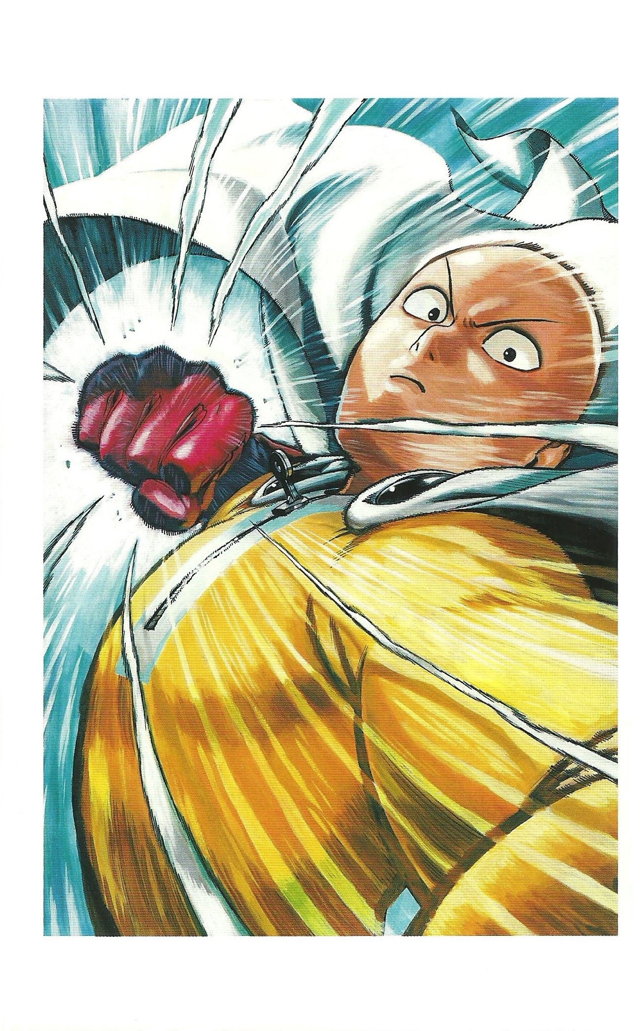 One Punch Man Yusuke Murata Saitama 1286x2070