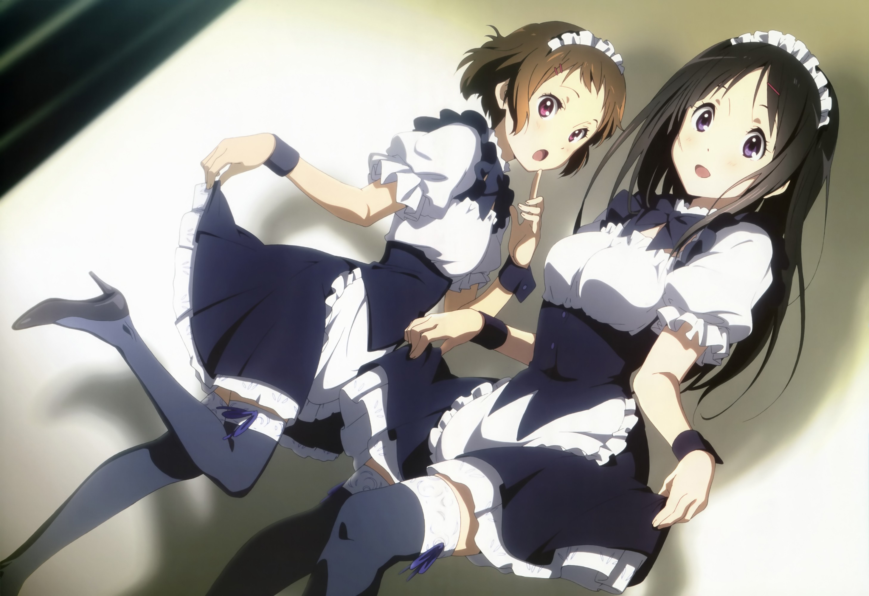 Anime Anime Girls Hyouka Chitanda Eru Ibara Mayaka Maid Outfit 2916x2000