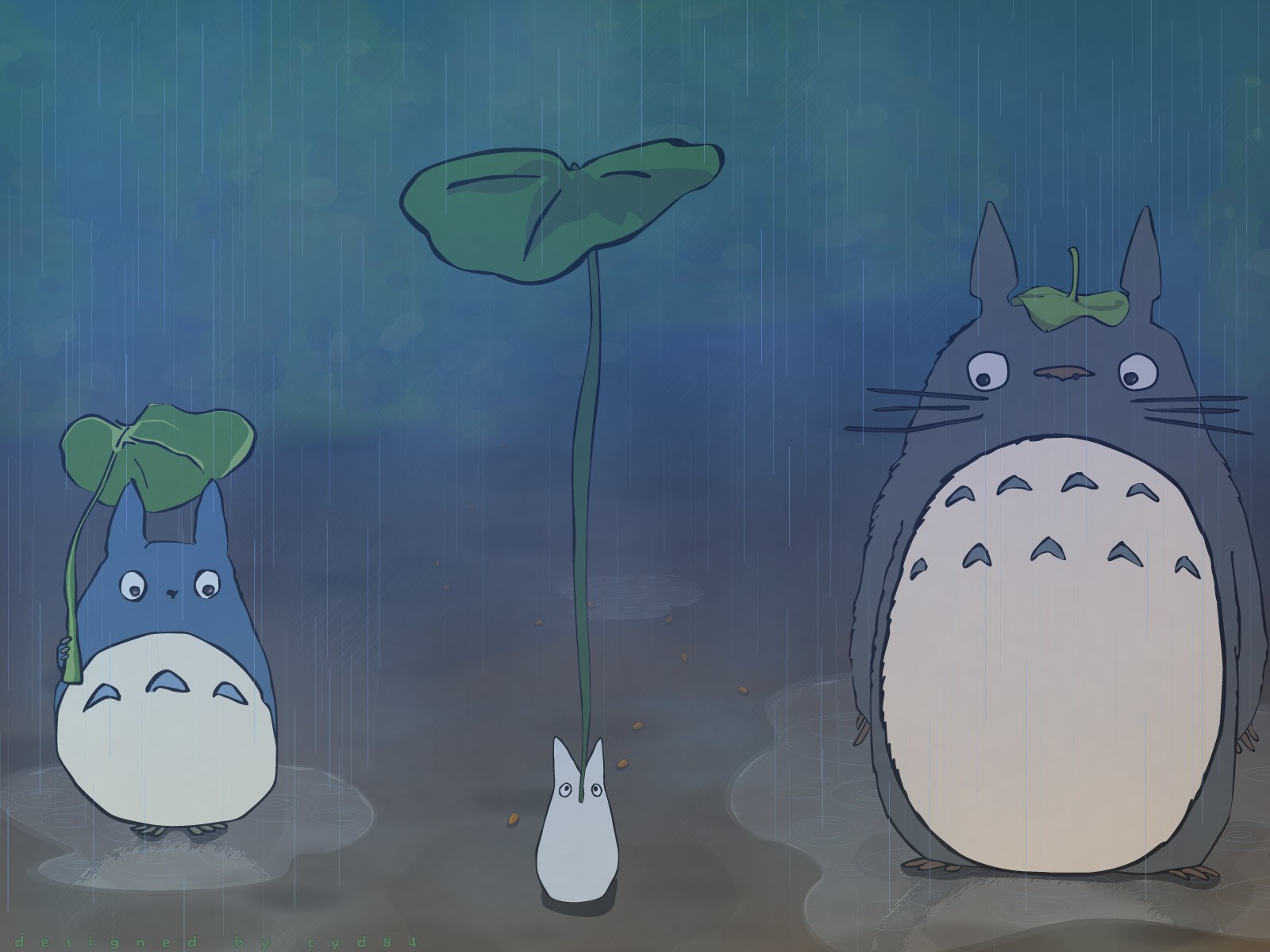 Totoro My Neighbor Totoro Studio Ghibli 1600x1200