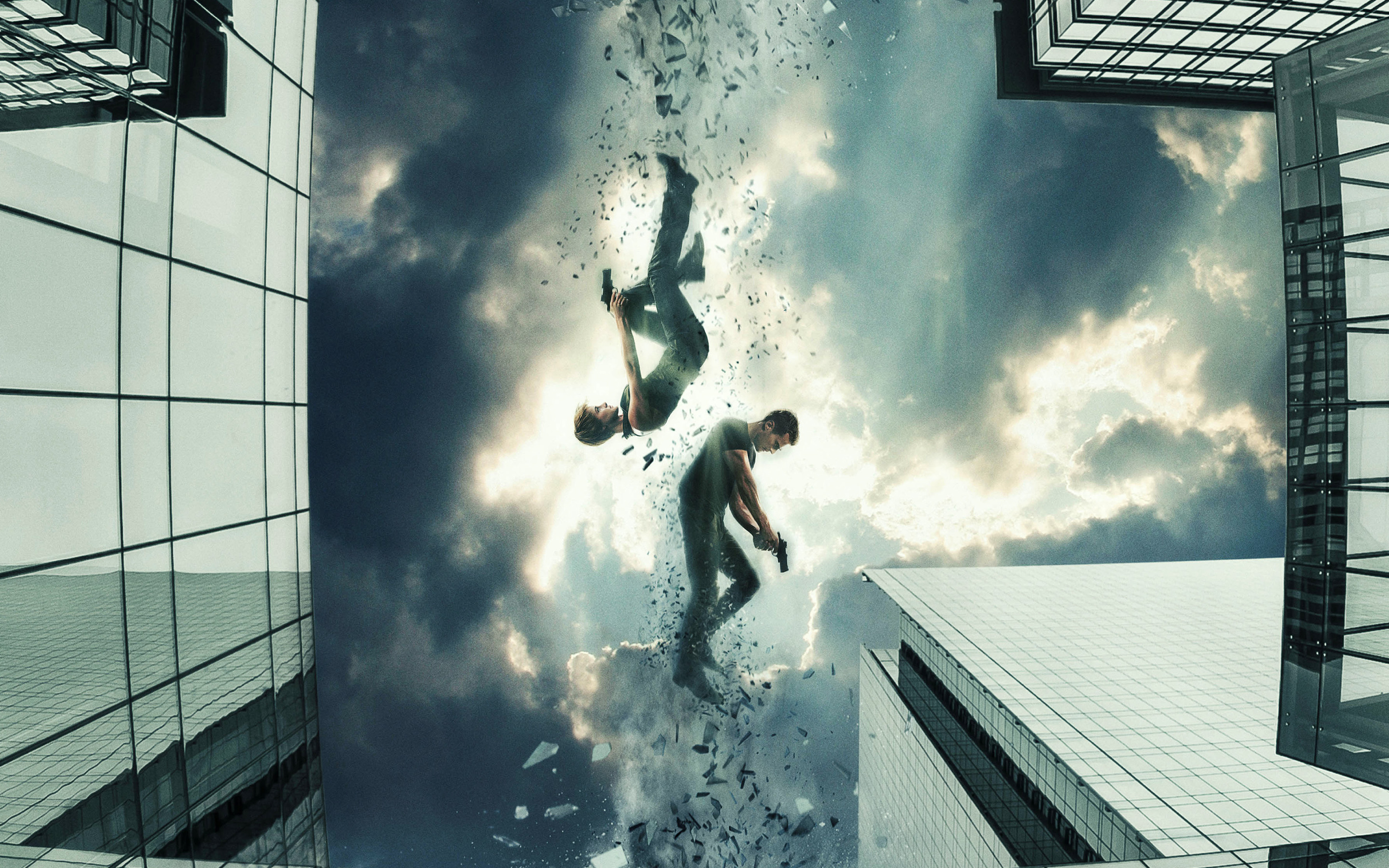 Insurgent Movie Tris The Divergent Series Four The Divergent Series Gun Skyscraper 2880x1800