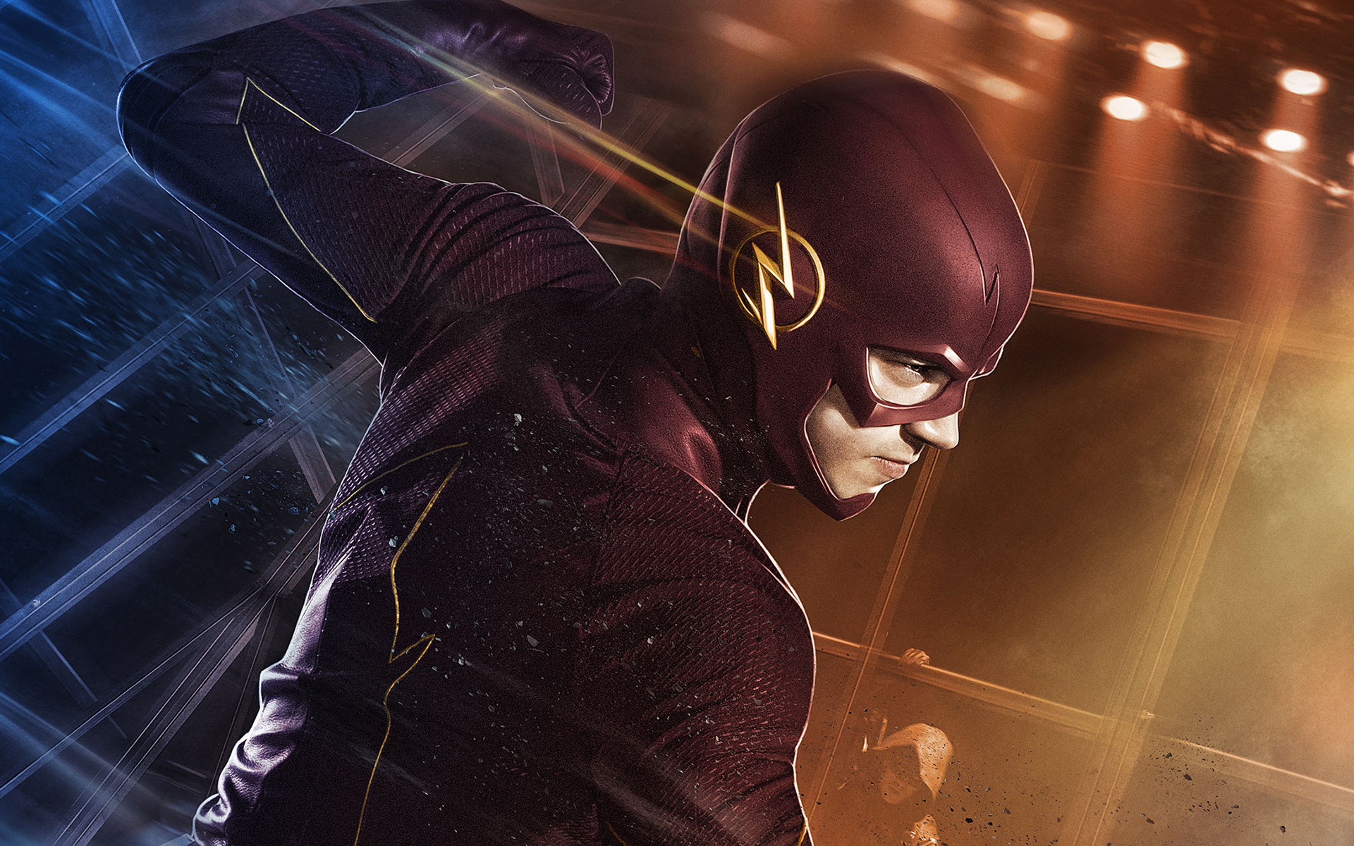 Grant Gustin The Flash 2014 Flash Barry Allen 1920x1200