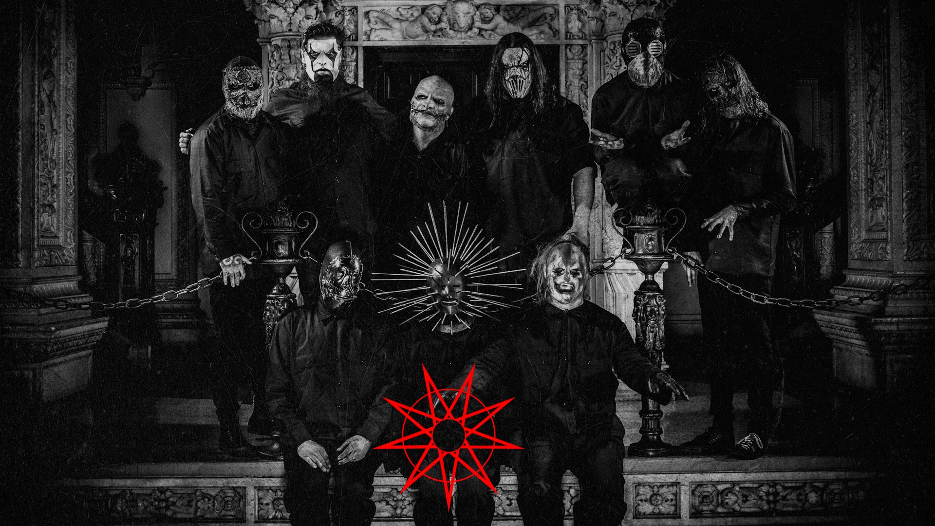 Slipknot Metal Band Men Music Shock Rock 1920x1080