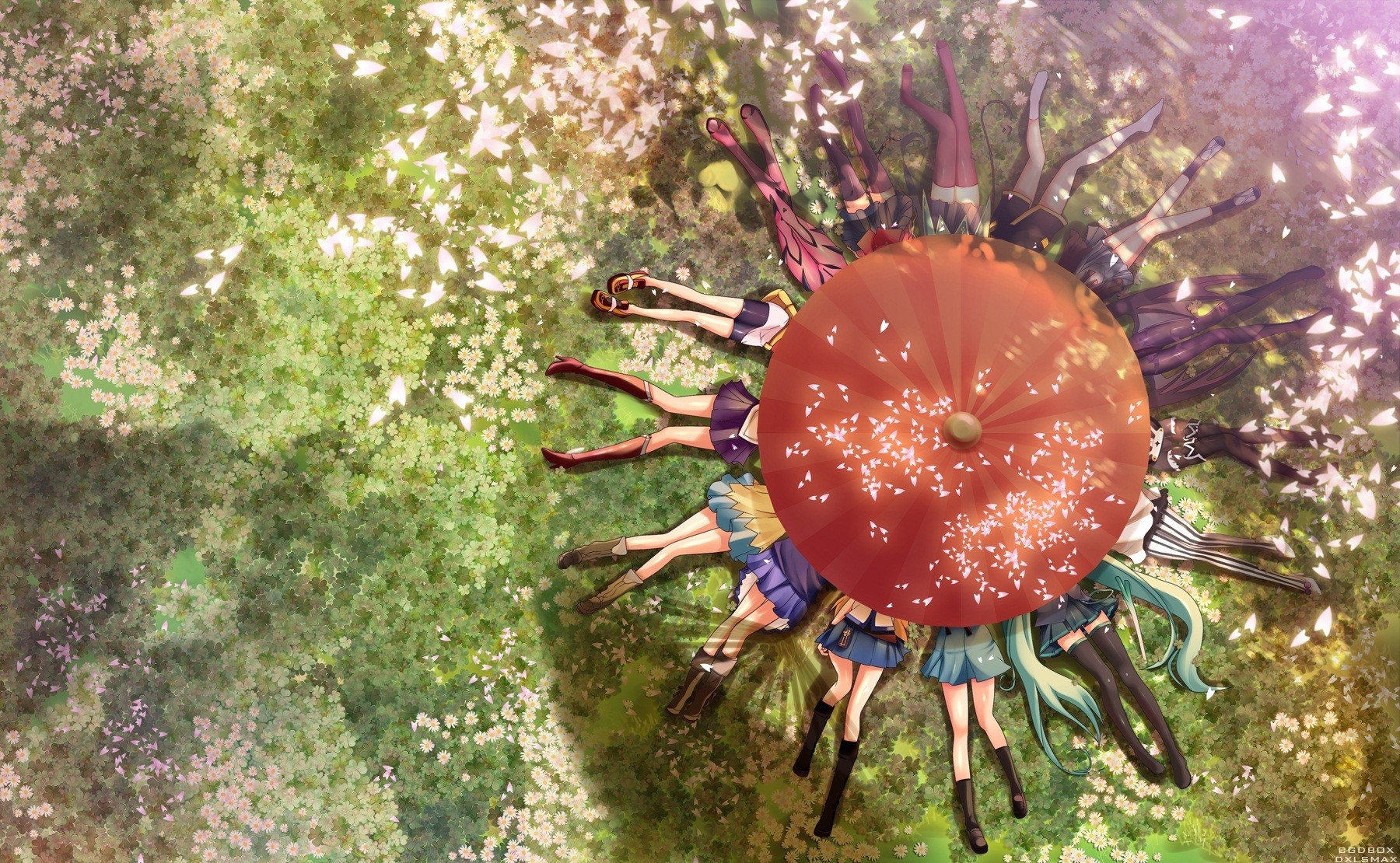 Anime Girls Anime Legs Spring Darkstalkers Fairy Tail K ON Koihime Musou Macross Frontier Neon Genes 1800x1110