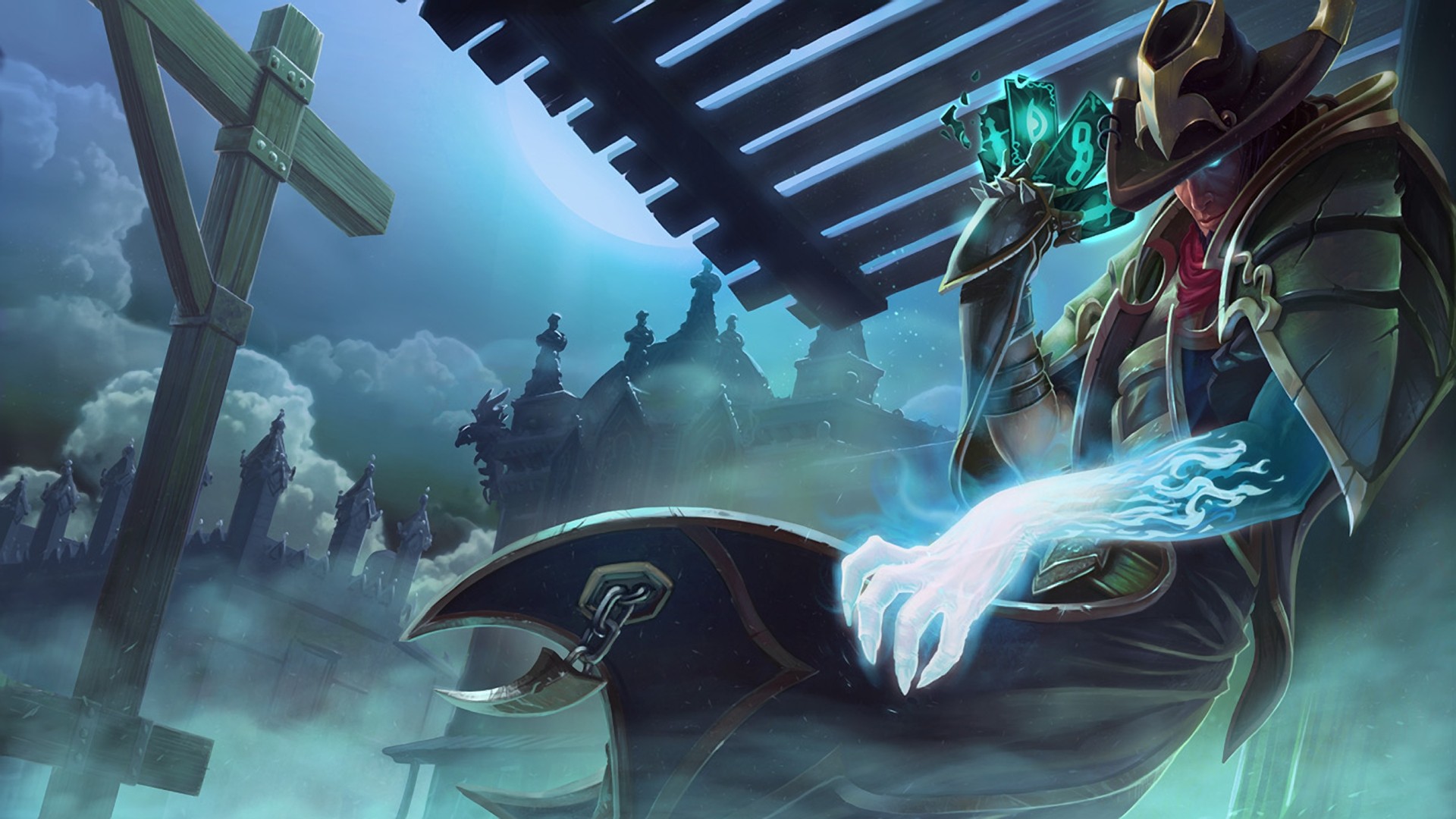 League Of Legends Twisted Fate PC Gaming 1920x1080